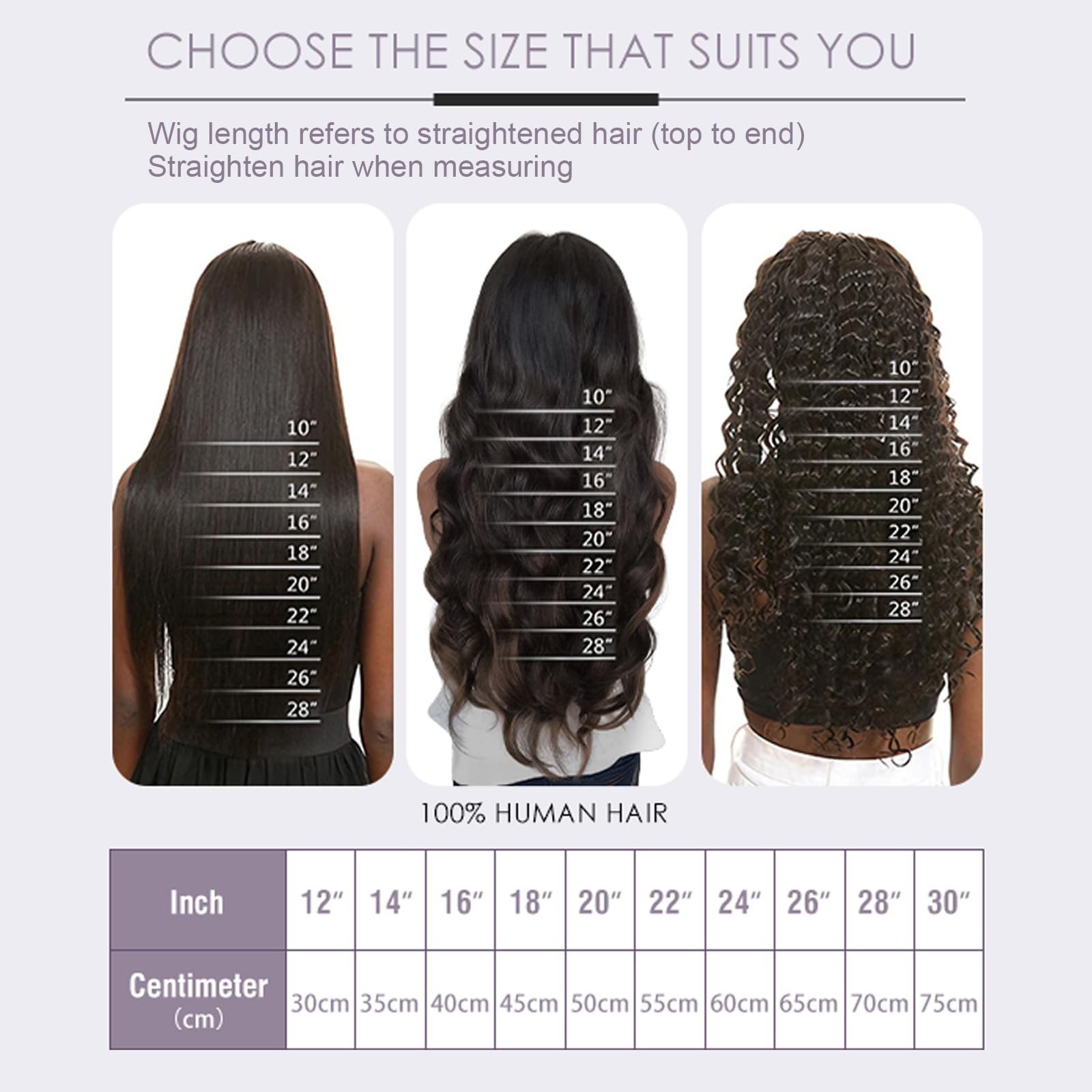 180 Density 16 Inch Half Wig Human Hair, Glueless Drawstring Clip-In, Water Wave