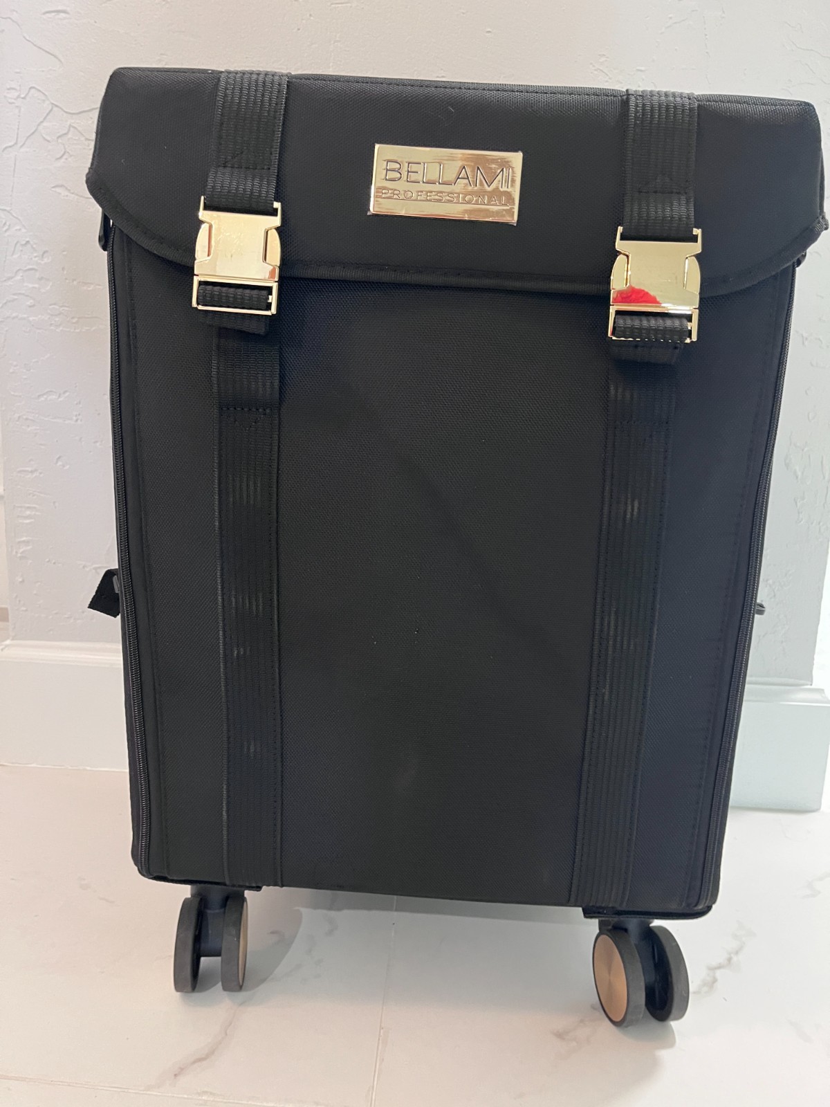 Bellami Professional Beautrician Organizer / Travel Rolling Case Luggage Extras