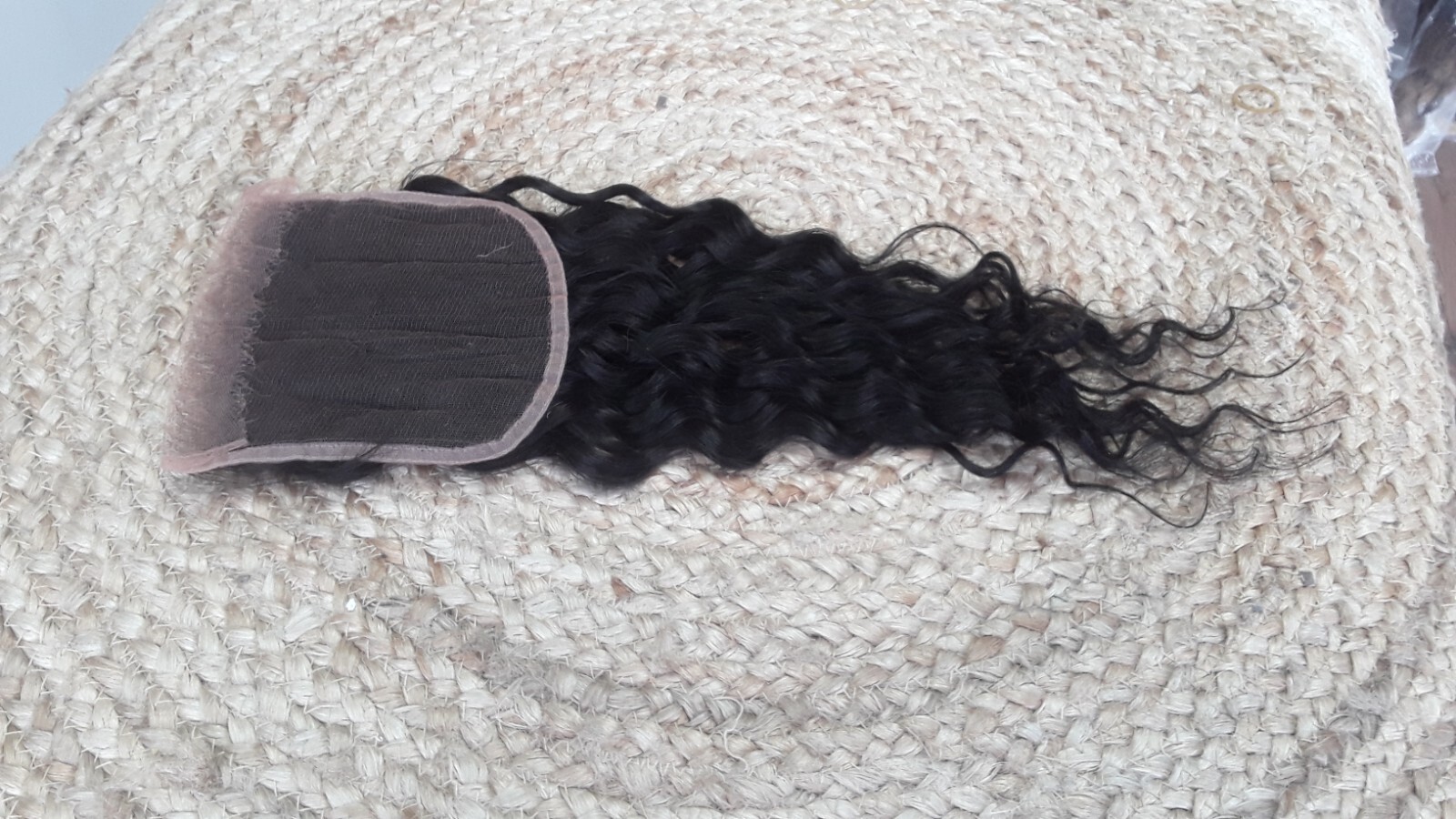 13A BRAZILIAN RAW VIRGIN HUMAN HAIR WATER WAVE HD 5X5 LACE CLOSURE 16INCH 70g 1b