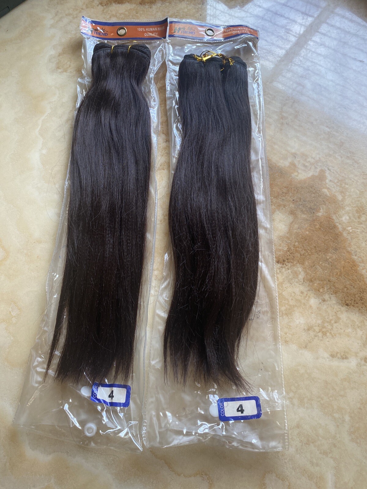HAIRTREND QUALITY SYNTETHIC STRAIGHT HAIR “16”INCH LOT 2 COLOR 4