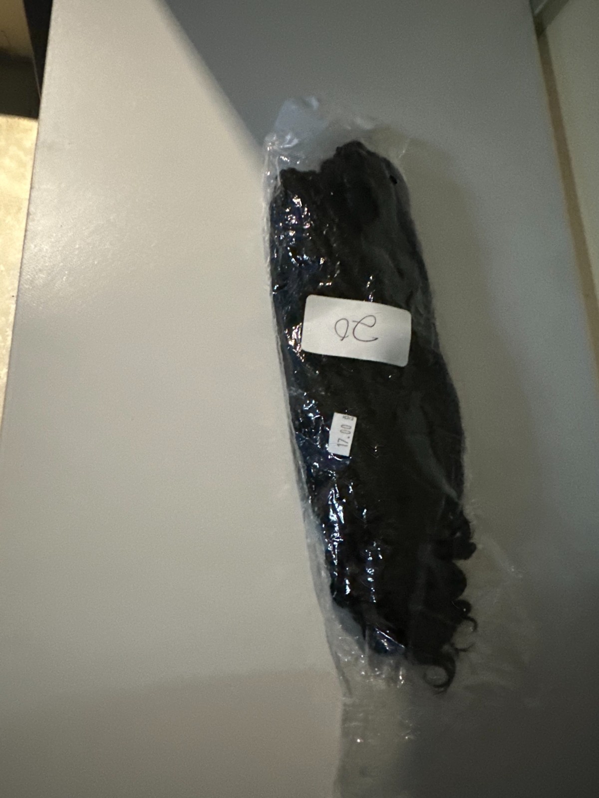 Deep Curly Hair Extension Women’s Black Natural Soft Synthetic Clip-In SZ N226