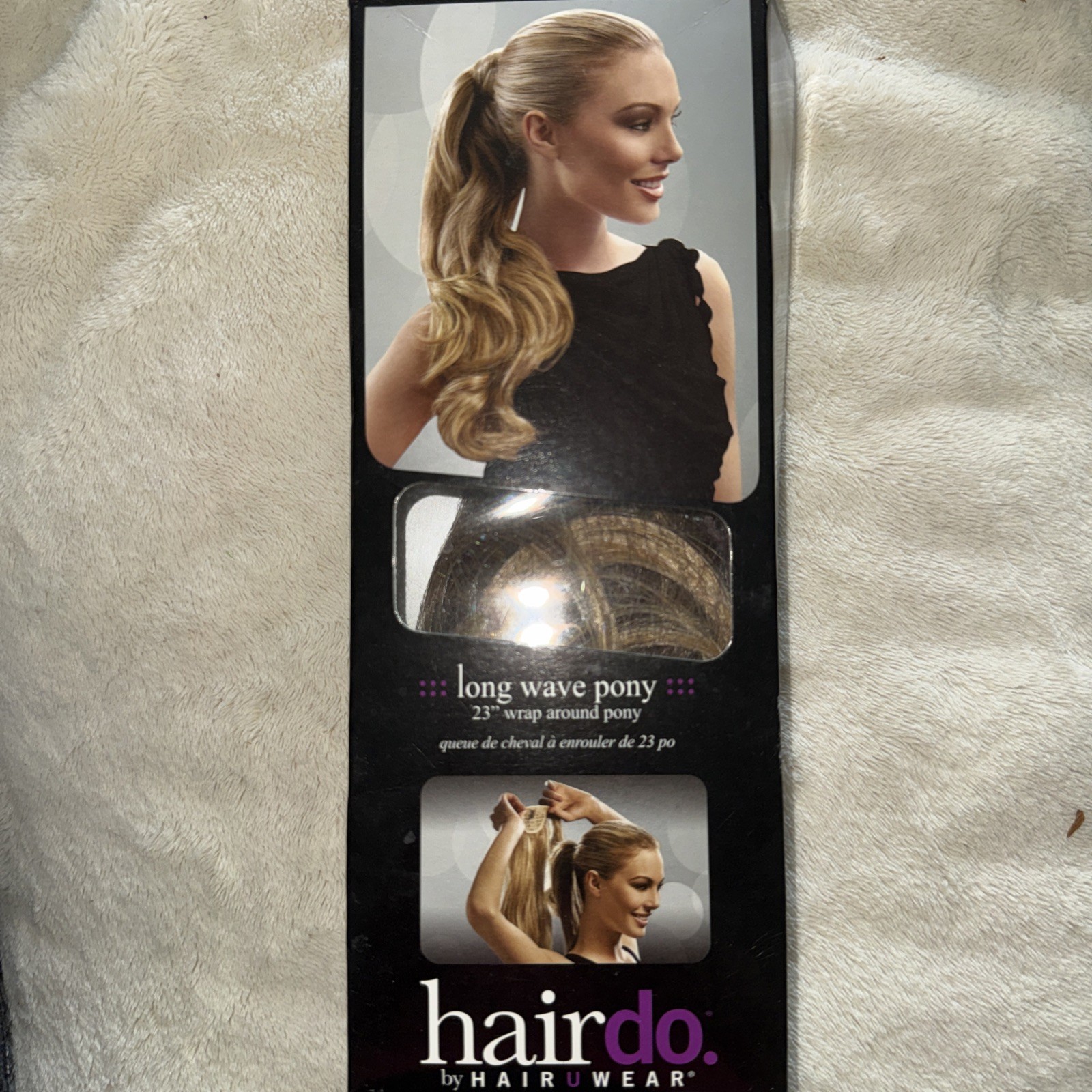 Hairdo By Hair U Wear Long Wave 23 In Wrap Around Pony Extension Buttered Toast
