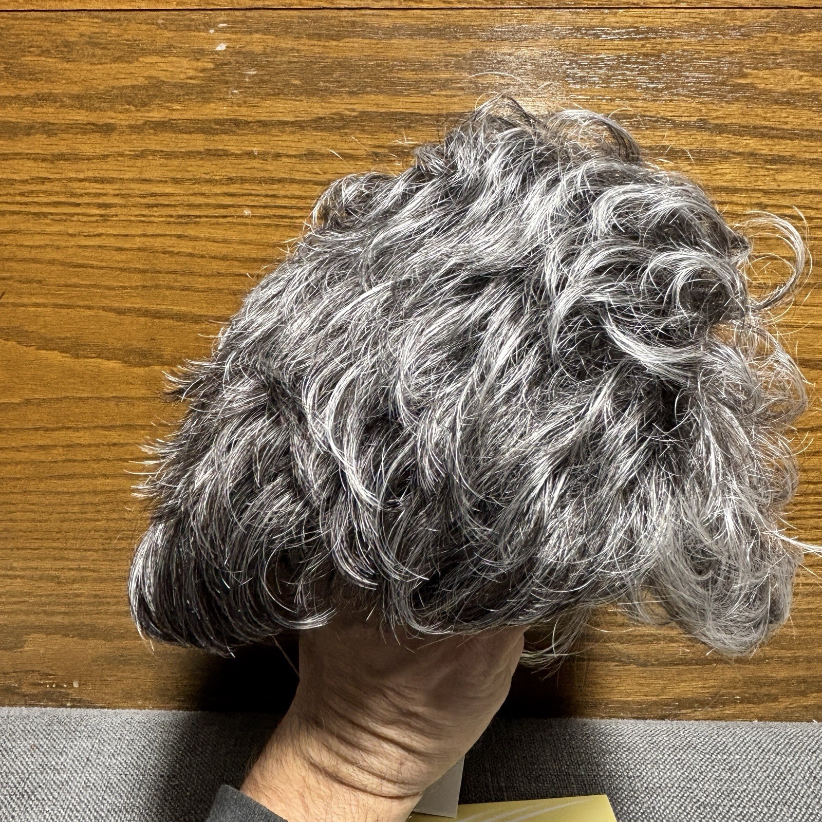 Gabor Instinct Wig Petite/Average 511C Sugared Charcoal Short Shag NWT