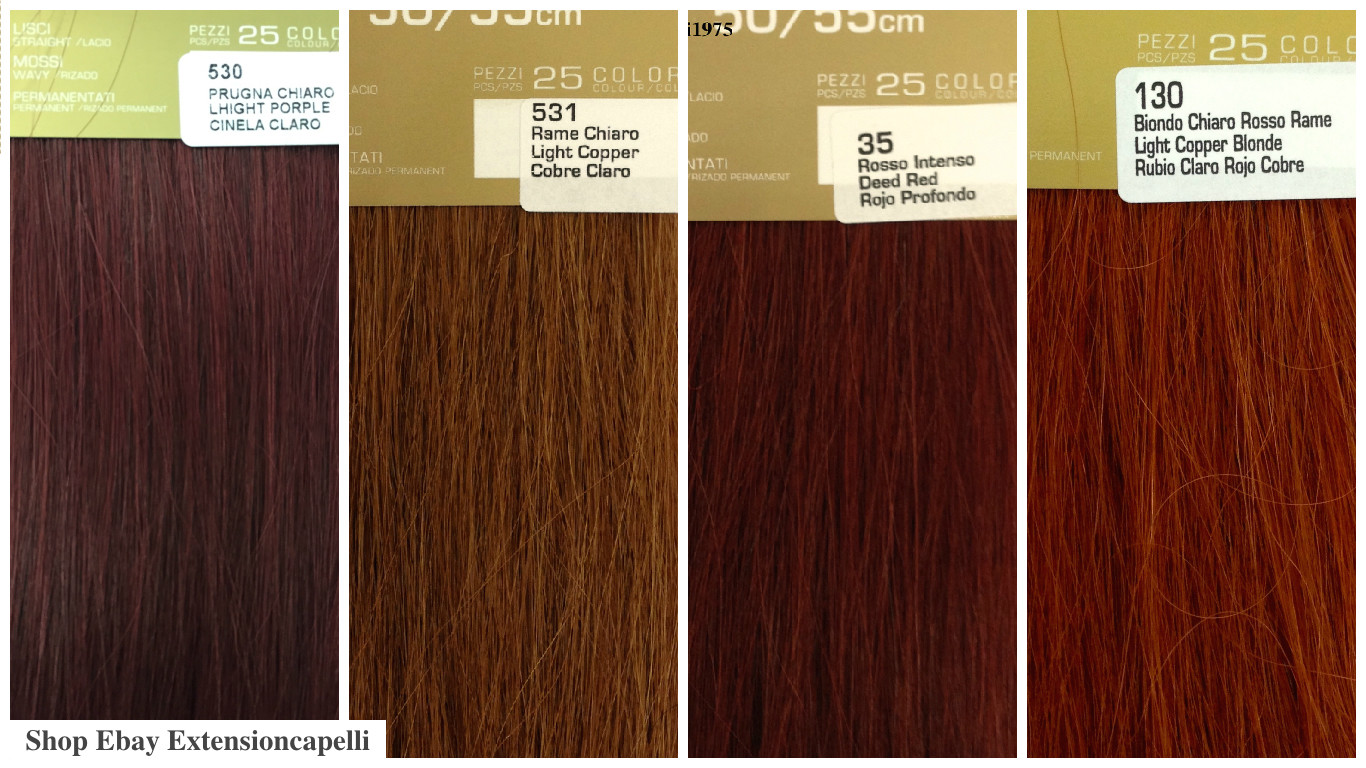 EXTENSION SOHAIR by ORIGINAL SOCAP 25CIOCCHE IN CHERATINA 100% NATURALI 50 CM.