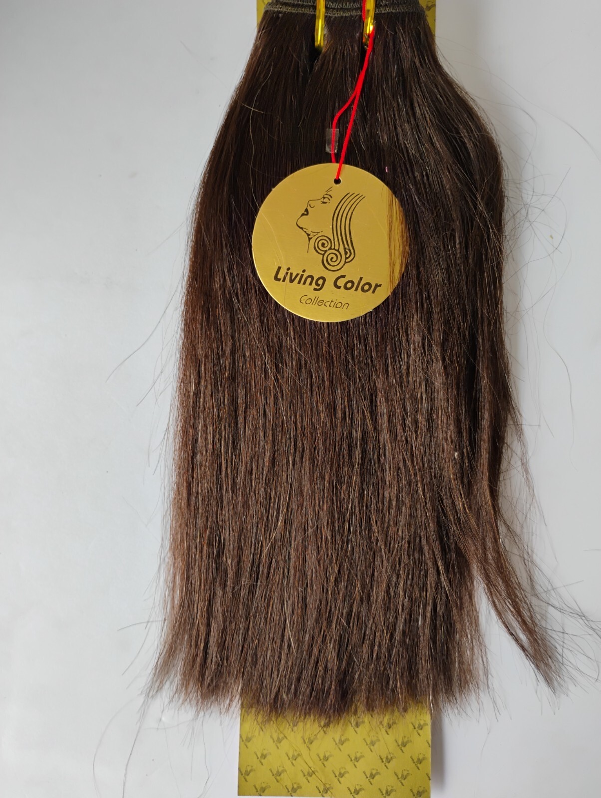 Living Color Silky 12″ Human Hair Extension. Color 2 – Natural Black