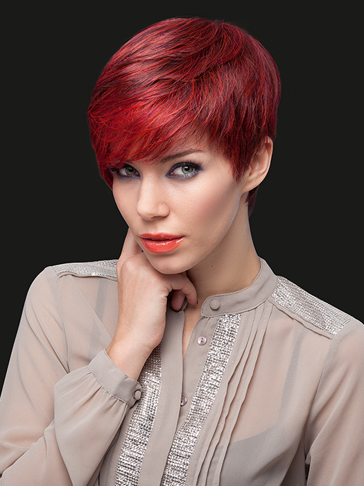 POINT Wig by ELLEN WILLE **ALL COLORS!* Asymmetrical Short Wig, NEW