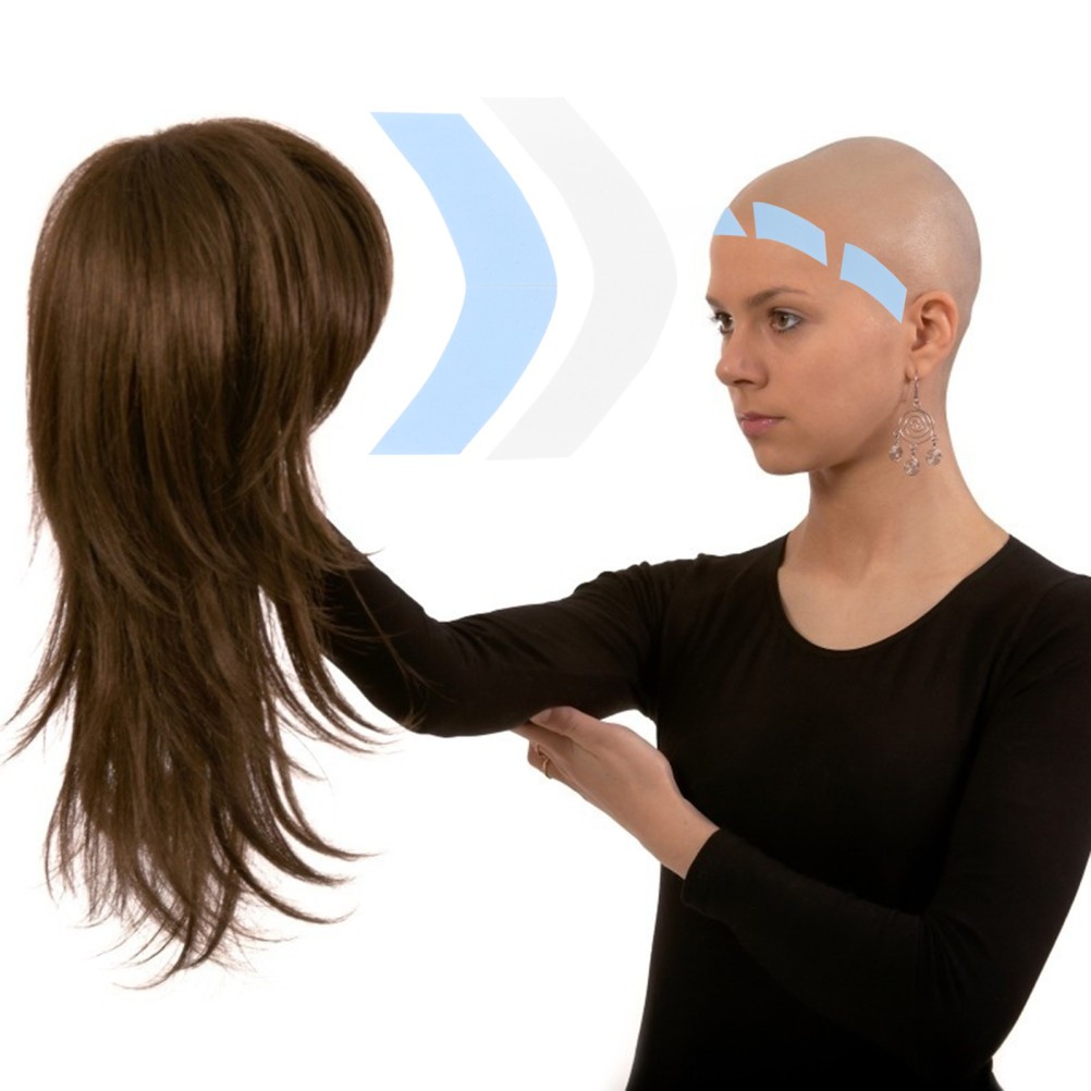 2pcs Hair Extension Tape Tabs- 36 Pieces Double Sided Adhesive Hair Tape for