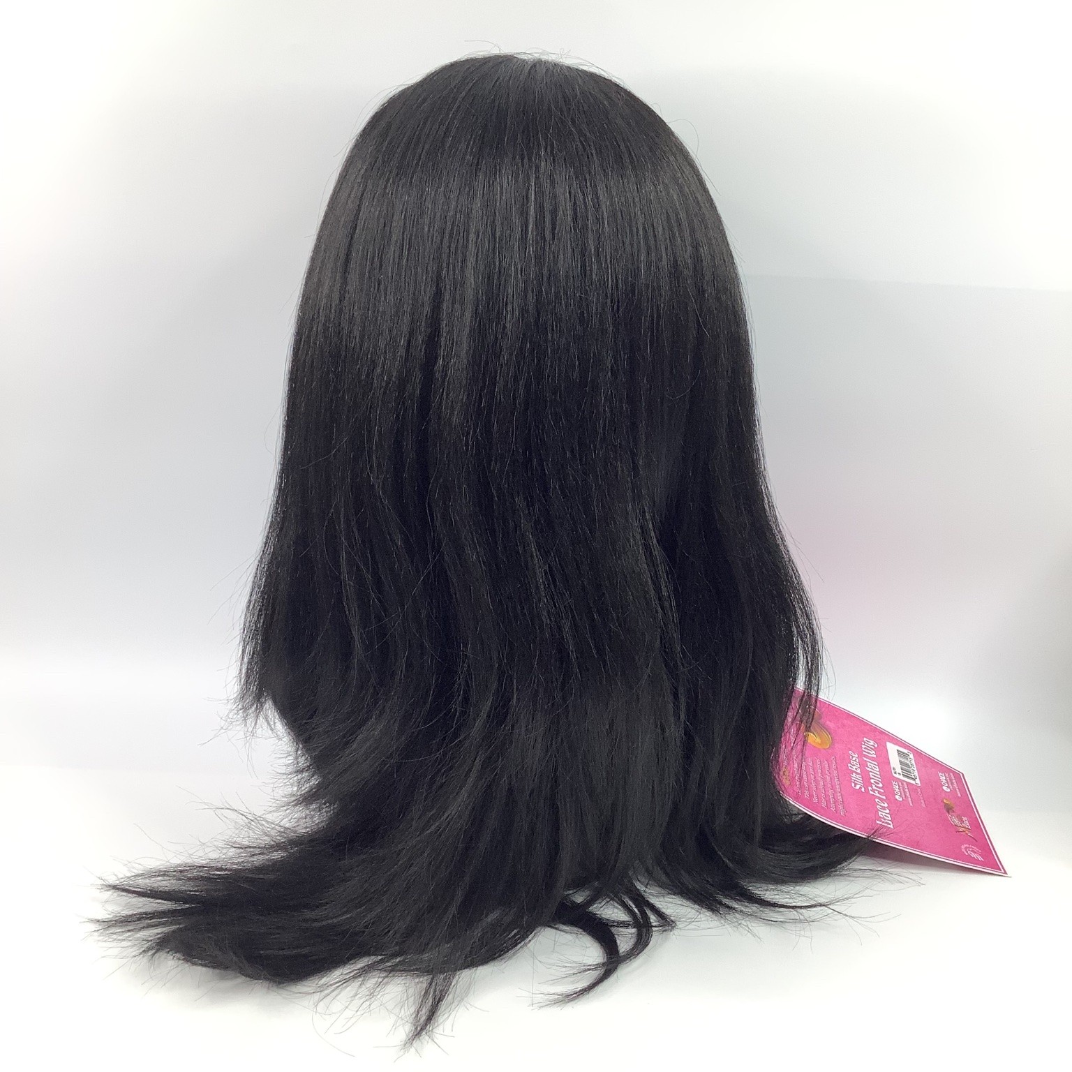 Magic Lace MLF51 Silk Base Lace Frontal Wig 1B Off Black Straight