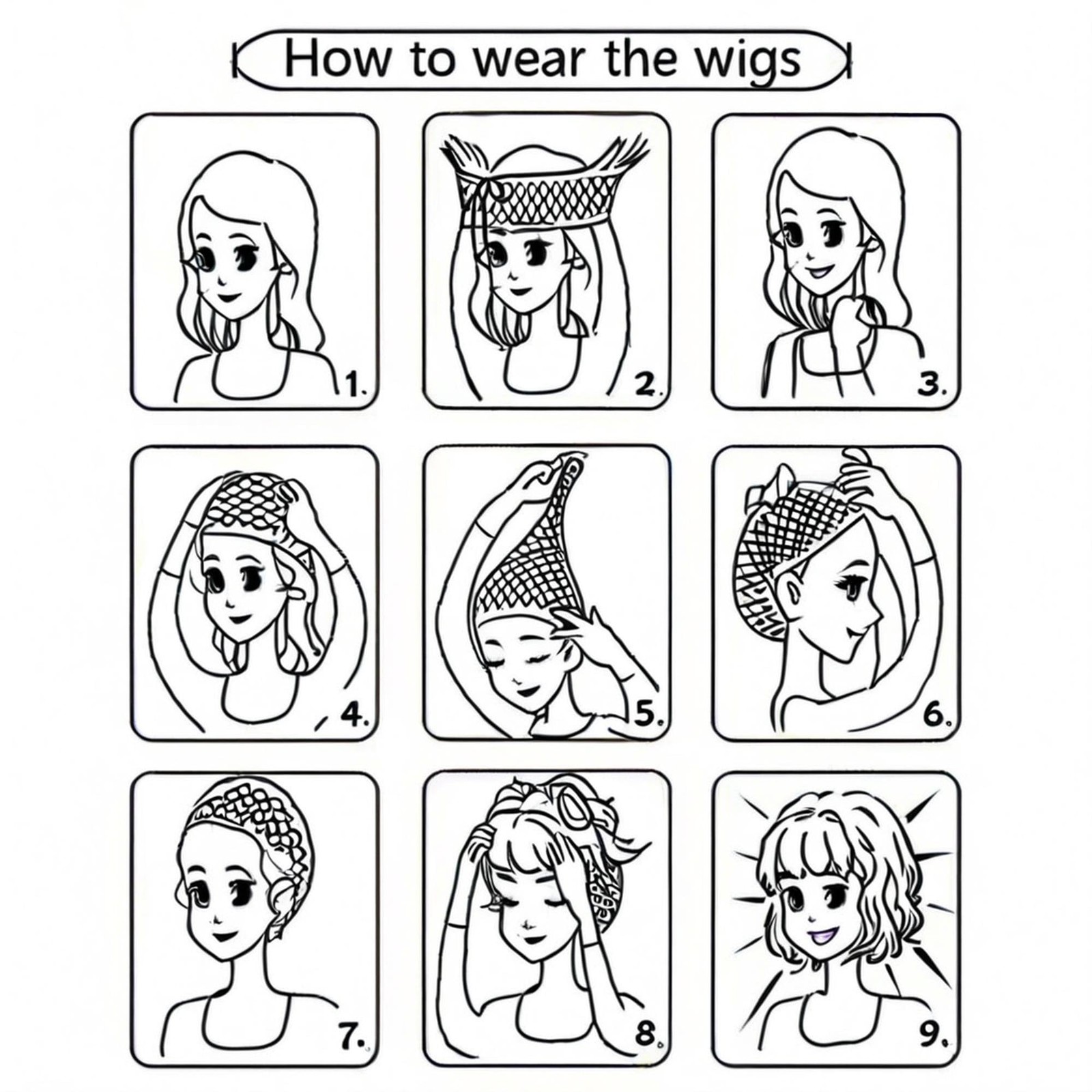Synthetic Wig for Women Shoulder Length Daily Wear | Heat Resistant Fiber | N…