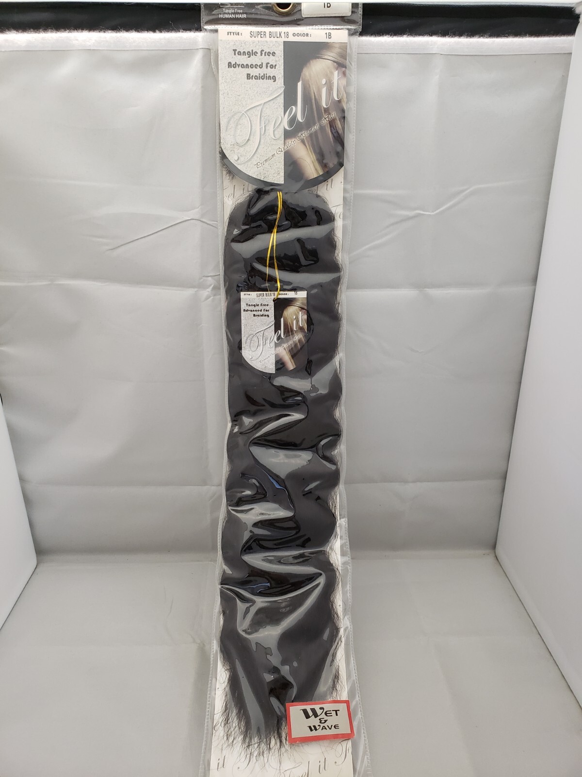 Feel it Super Bulk 18 Inch Wet & Wave Human Hair Extension