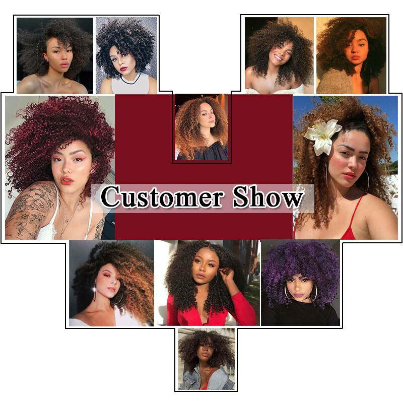 Afro Kinky Bulk Hair Extensions Braiding Bundle Twist Curly Braids 11 inch Short