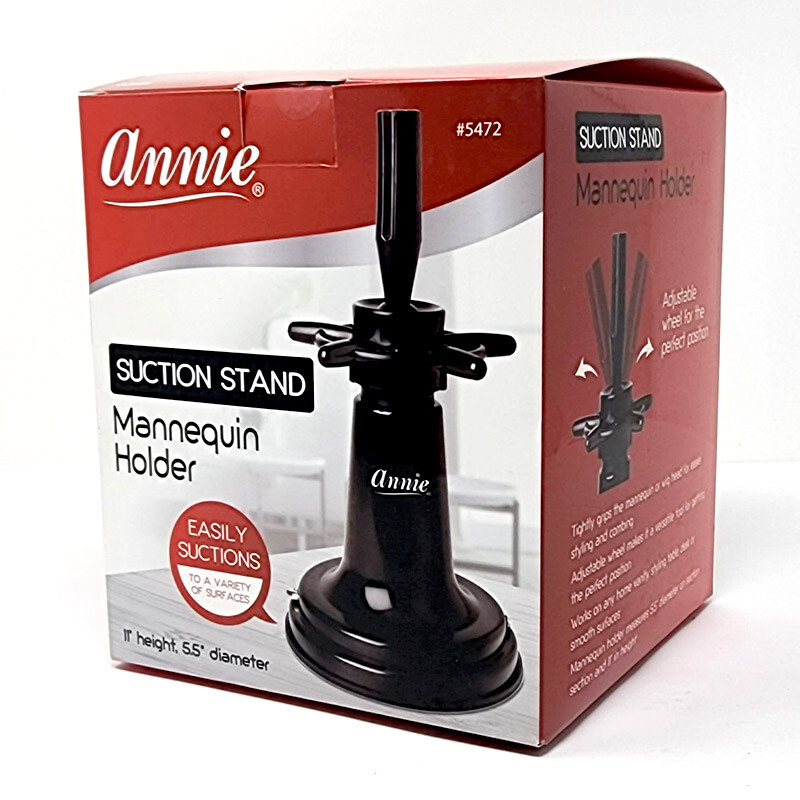 Wig Holder with Suction – Annie Mannequin Holder with Suction Table Stand