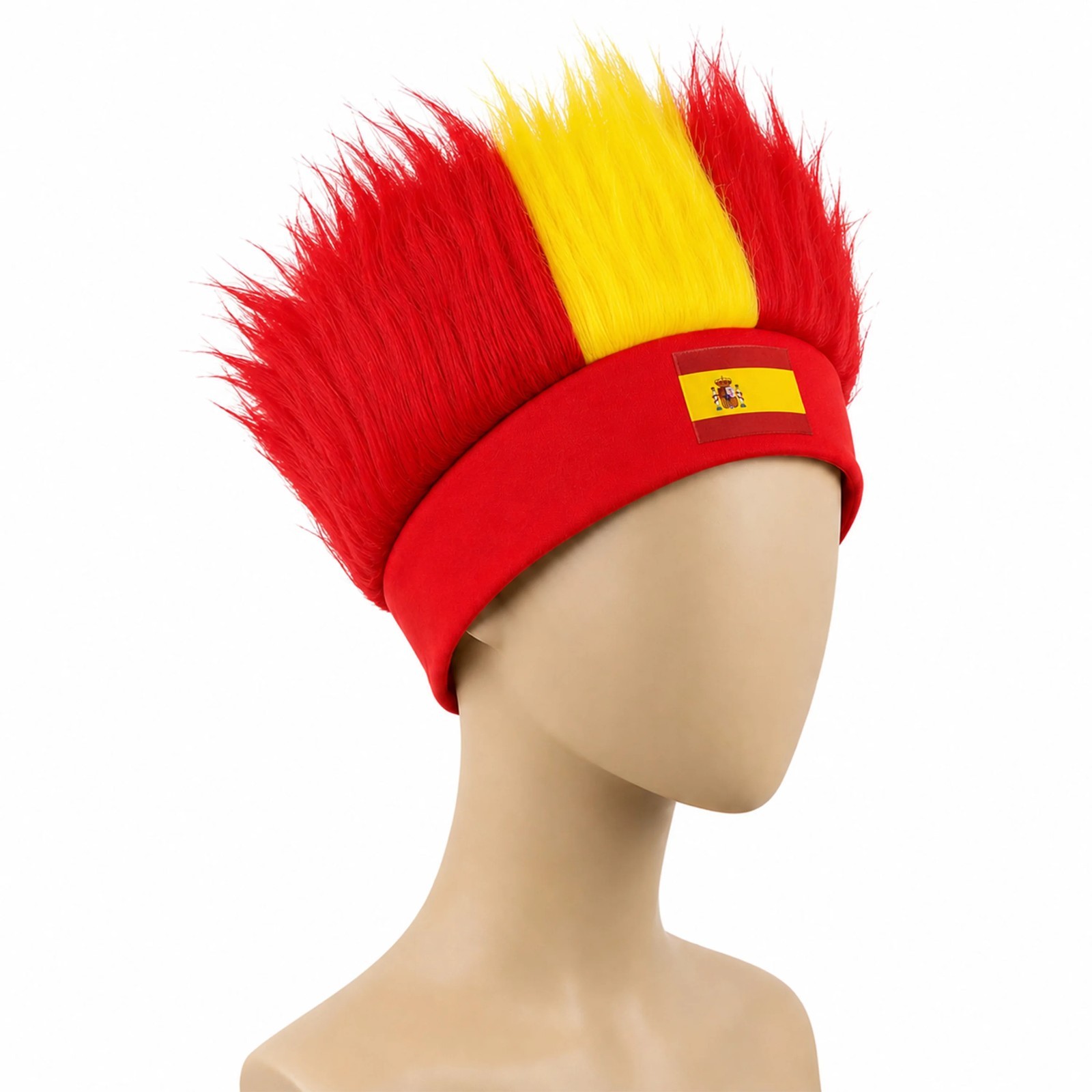 2026 FIFA World Cup Fan Wig Headband Flag Colors Brazil Argentina Party Hat Gift