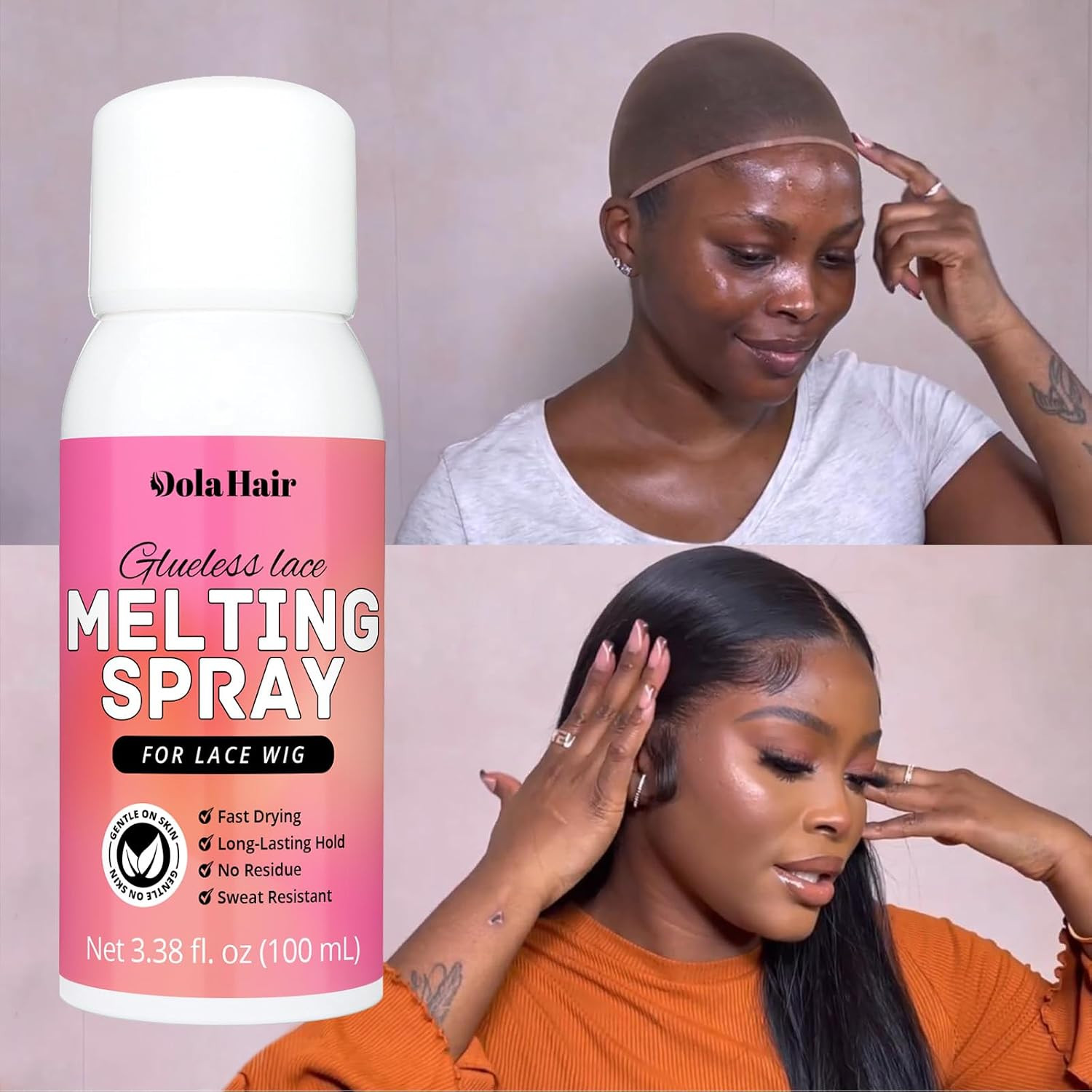 Lace Glue Kit – Complete Set with Lace Tint Mousse, Wig Installation