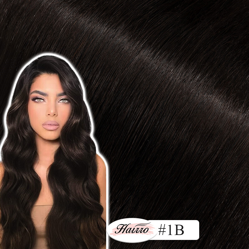 8″-24″ Clip In Extensions 100% Real Human Hair 8PCS Set Full Head Soft Hairpiece