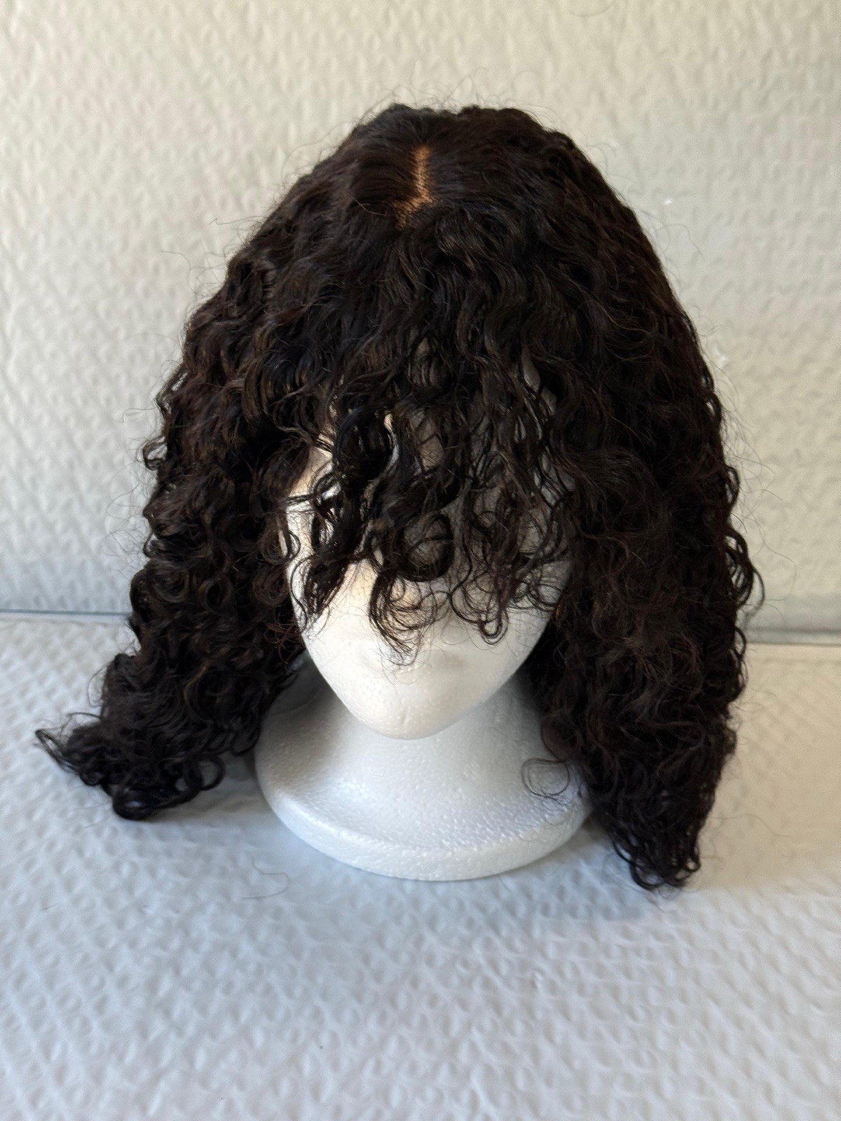 Luvme Human Hair Wig ALL DAY COMFORT WIG Curly Hair ￼ New In Box!