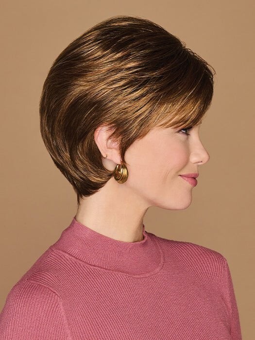 SIMPLY CLASSIC WIG-GABOR-GL16/27SS BUTR BISCUIT-Short Boy cut easy to wear+Style