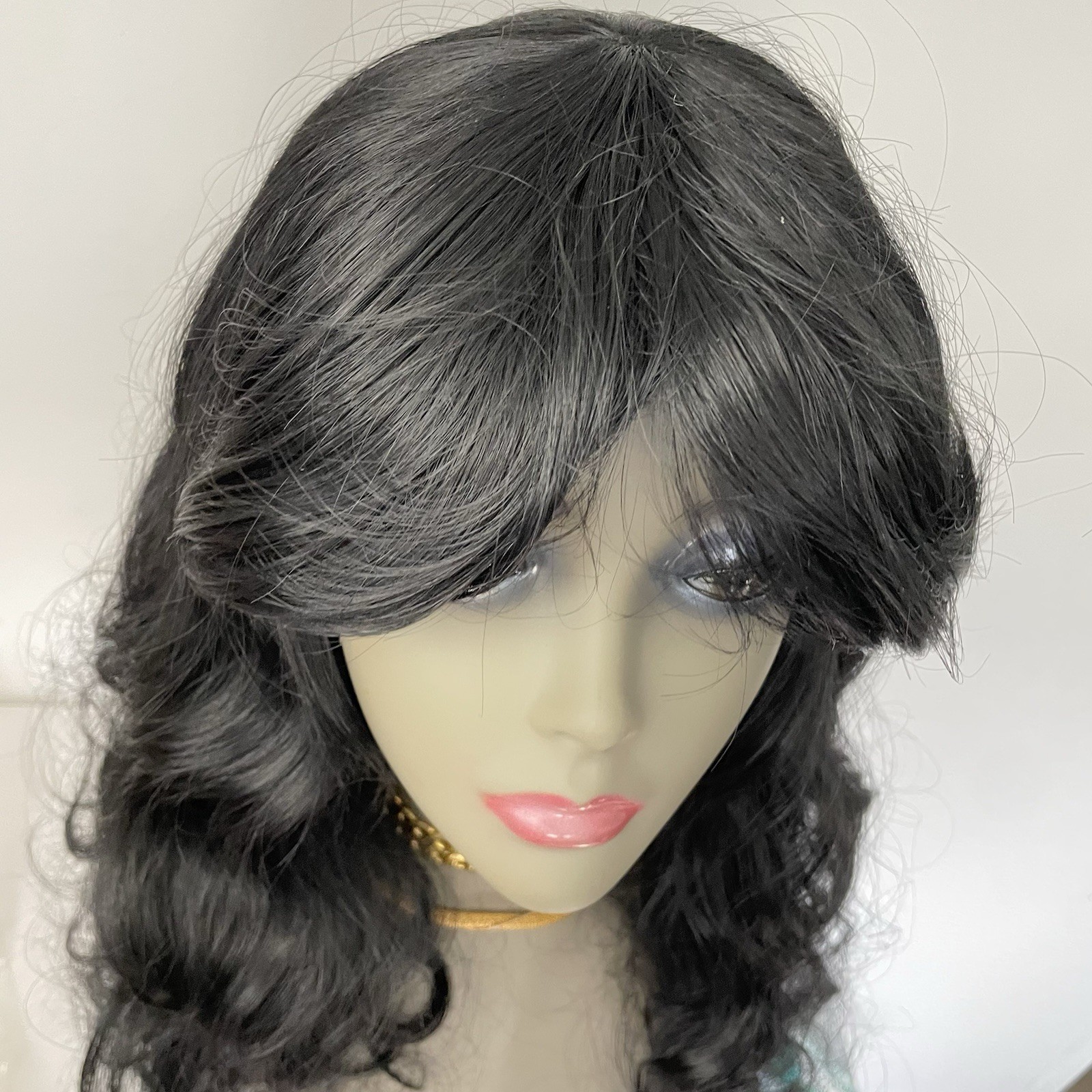 WIG. NO01265 (15-19 inch) one size adjustable elastic band.