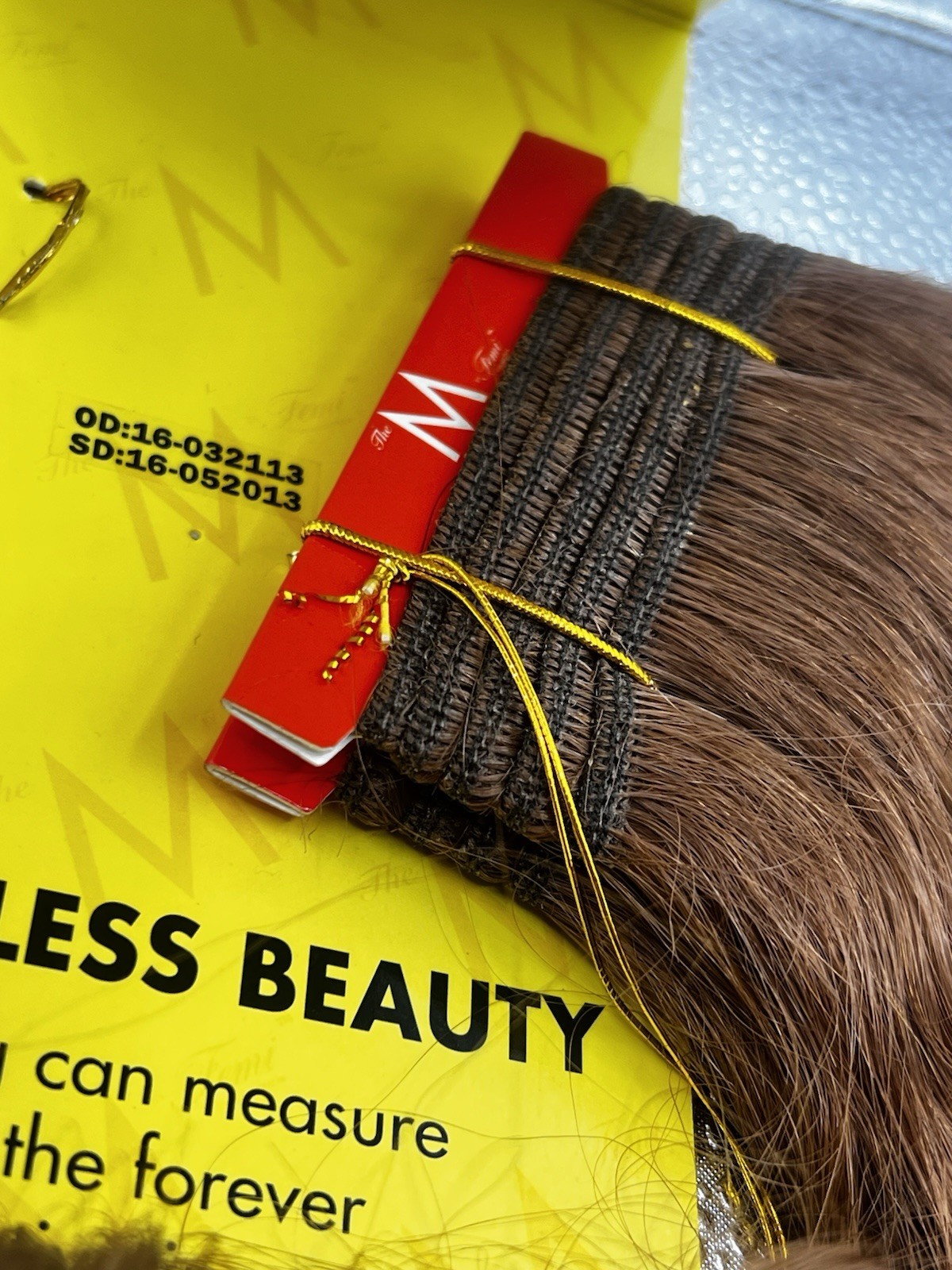 The M Femi 16” S/French WVG color 30 100% human hair quality