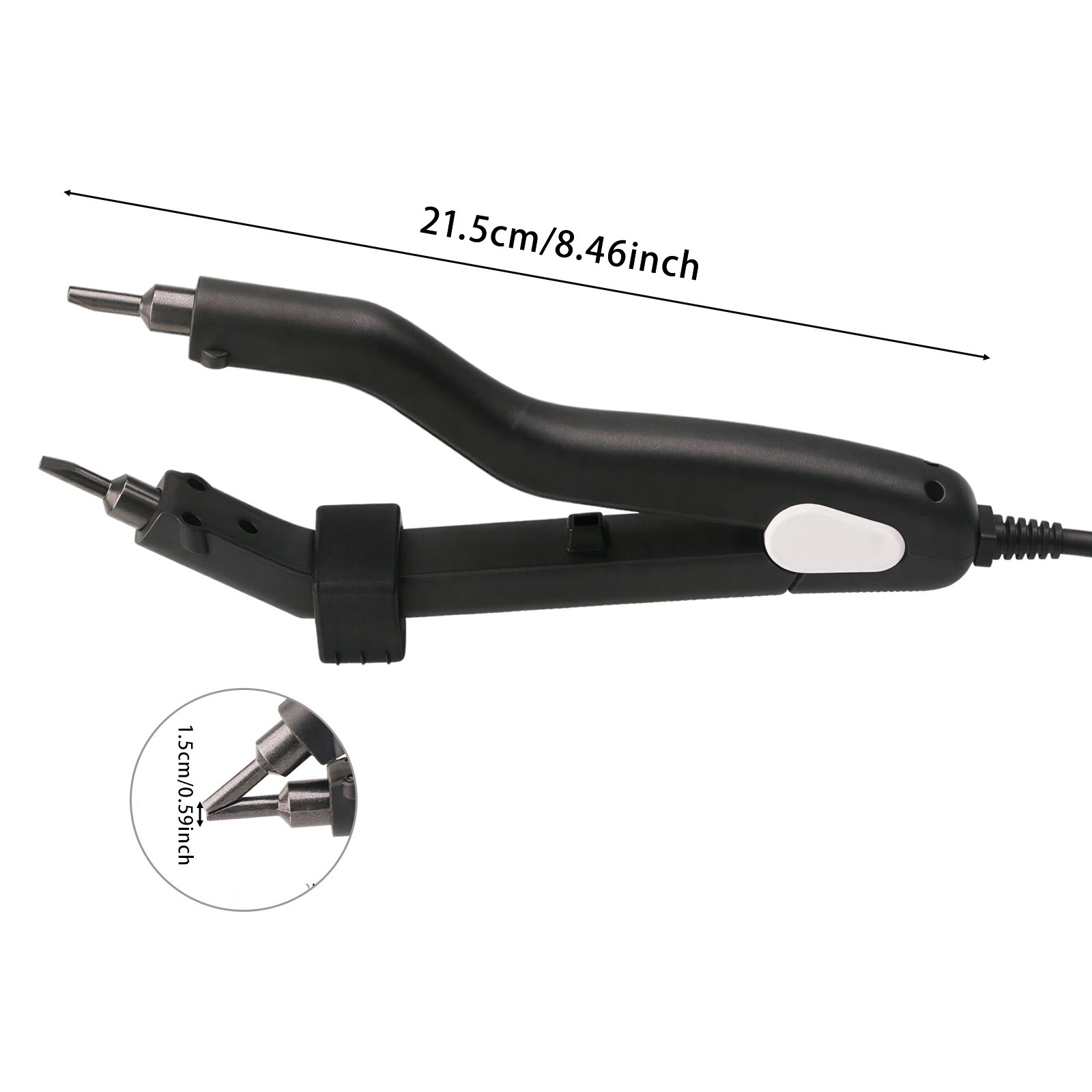Modern Heating Hair Connector, Hair Extension Tool with Adjustable Temperature