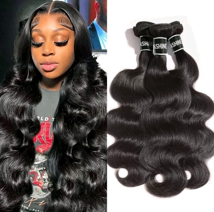 ASHINE Cambodian Raw 16/18/20 Inch Virgin Human Hair Bundles Body Wave 3 Bundle