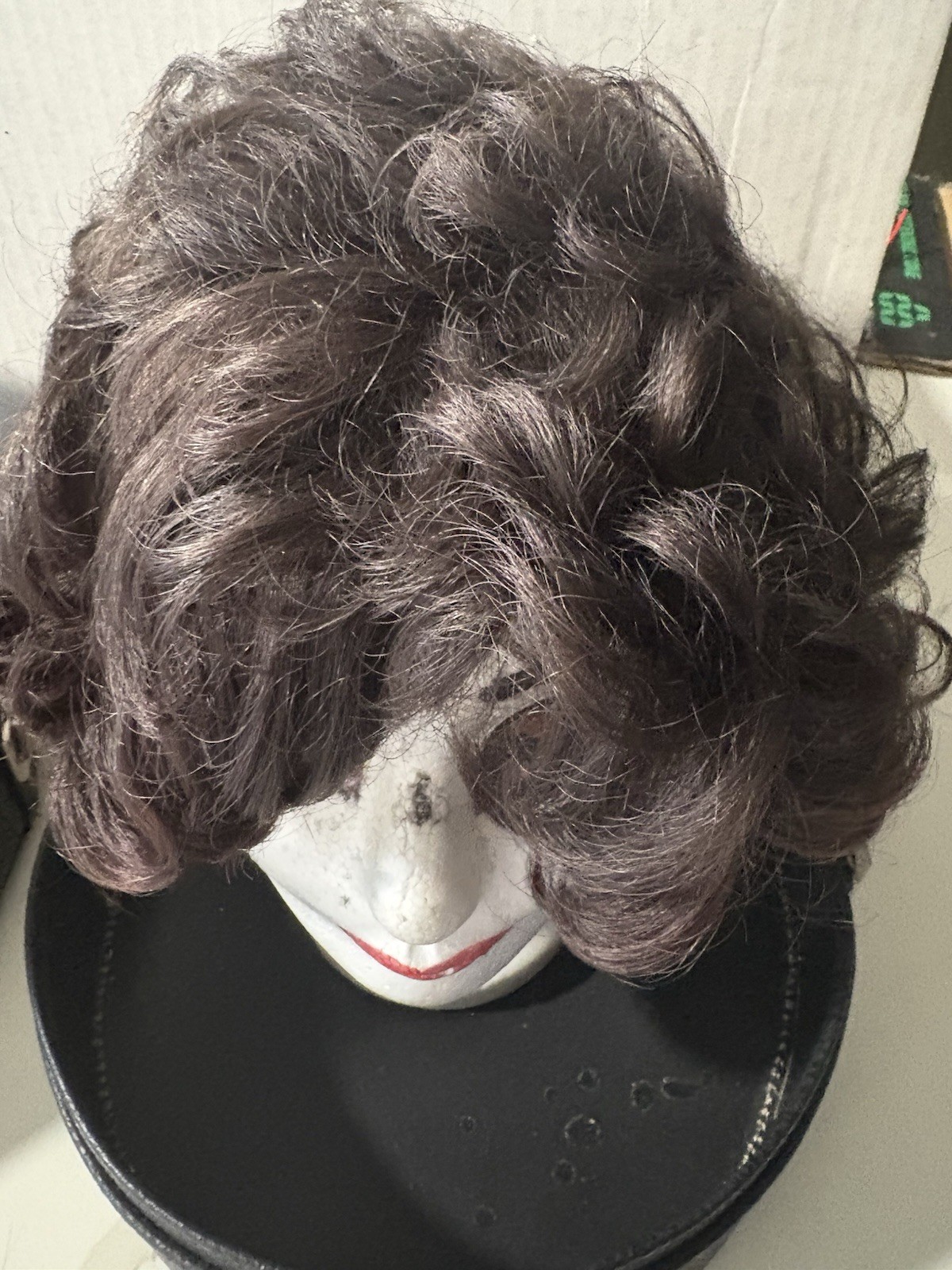 Pair Of European Vintage Wigs. Natural Human Hair.