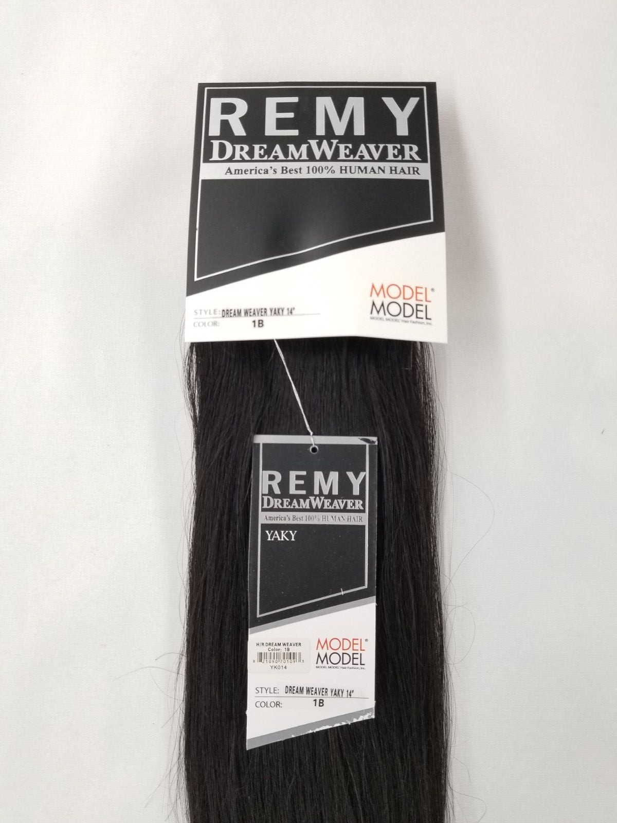 ModelModel Remy Dreamweaver 100% Human Hair Weave Extension 14″~Off Black