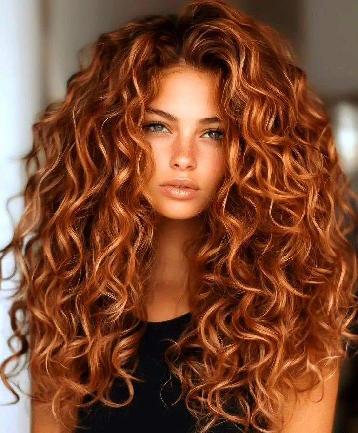 Warm Auburn Ginger Highlights Water Wave Lace Front 100% Human Hair Wigs 13×4