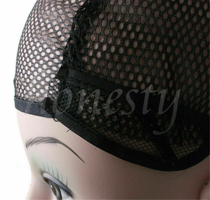 3PCS Wig Cap for Making Wigs with Adjustable Straps Breathable Mesh Weaving