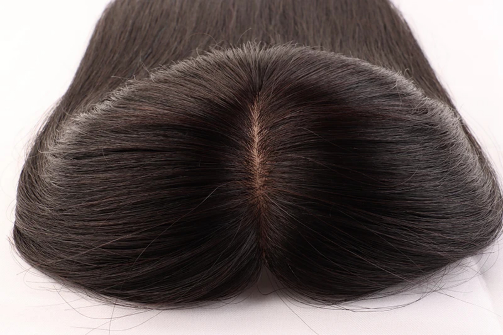 High Quality European Human Hair Topper – Silk Base – Remy Hair – Natural…