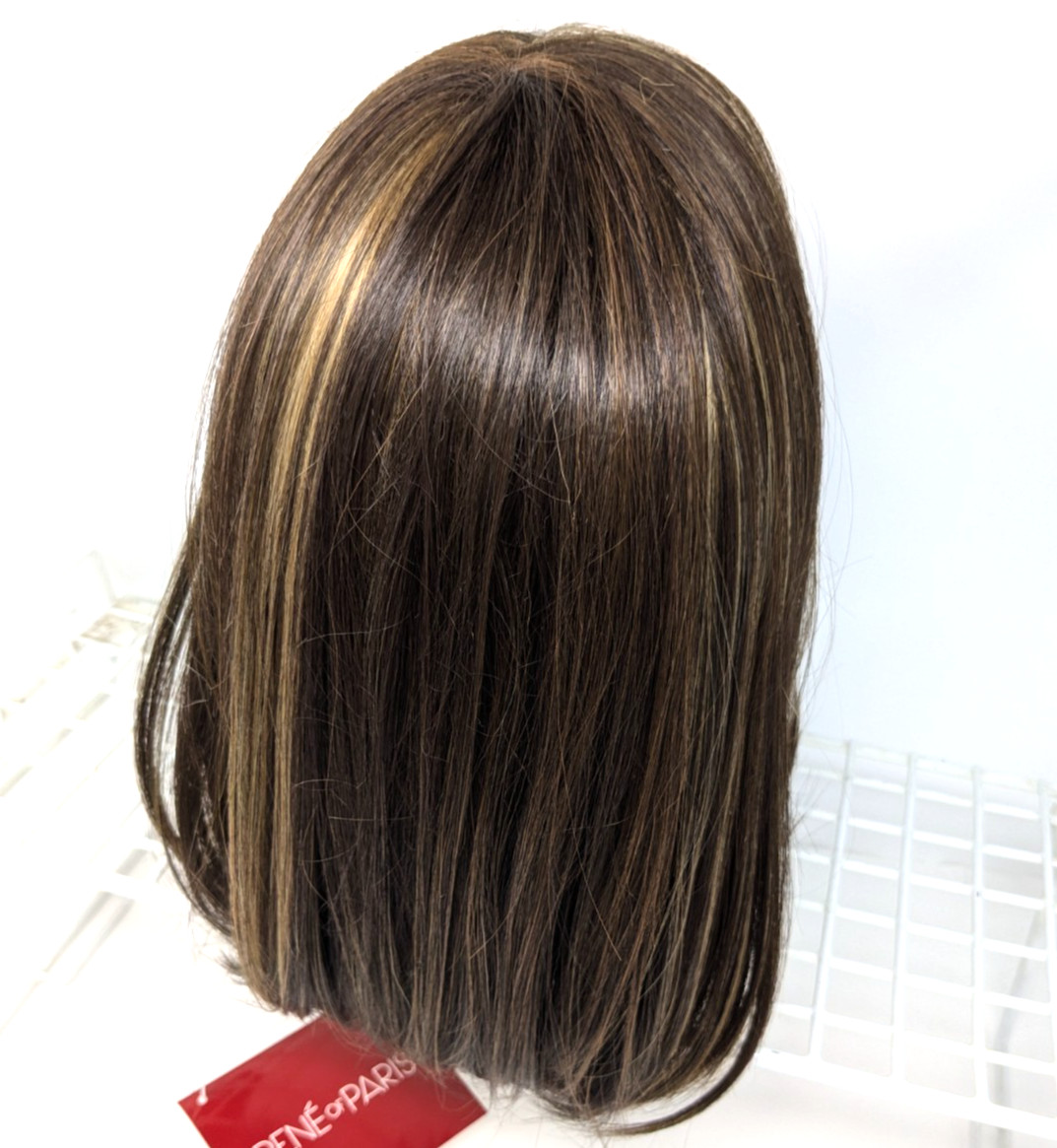 Rene of Paris Layered Bob Wig Lace Front Brown Coffee Latte Alexander Couture