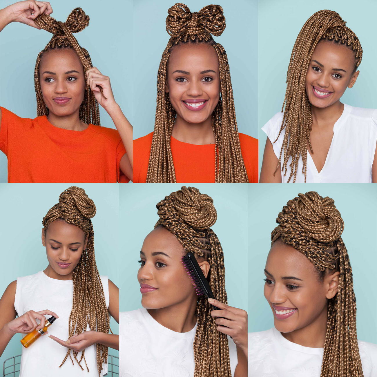 24″ Jumbo Braiding Hair Extensions Kanekalon Synthetic Yaki Afro Box Twist Braid