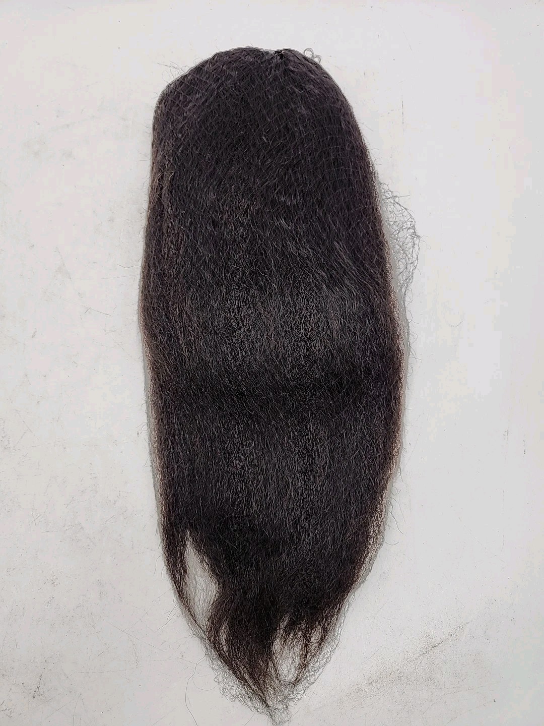 NEW OQ Hair Kinky Straight V-Part Glueless Wig – 16″