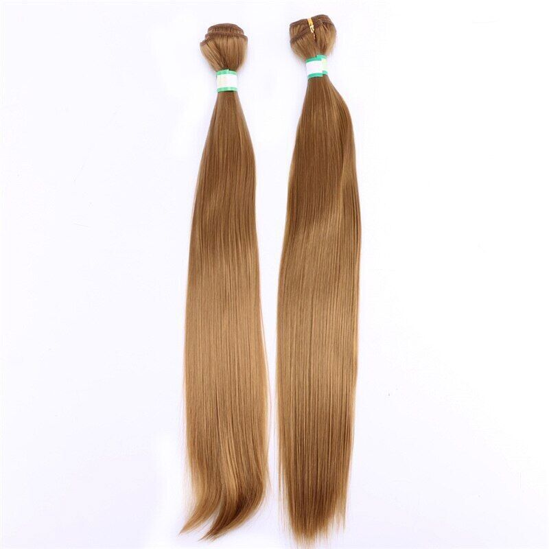 200gram/lot Straight Hair Bundles High Temperature Synthetic Hair Extensions