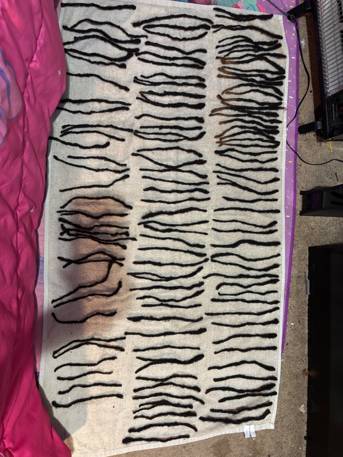 120 Small/ Medium Natural Dreadlock/ Locs