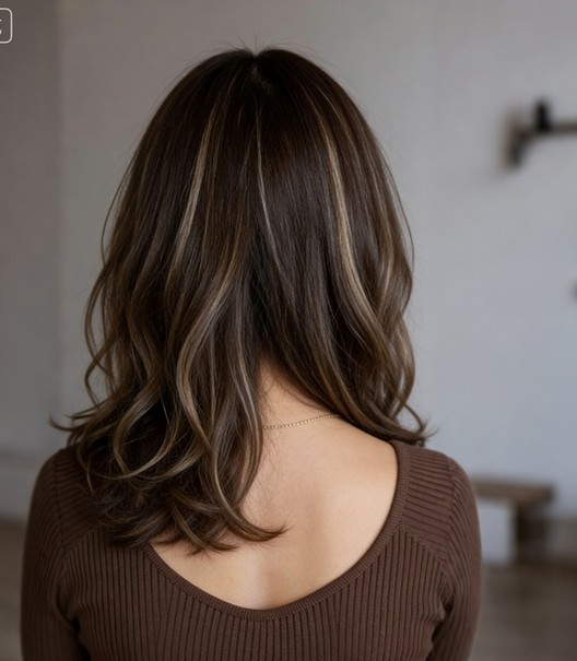 Highlight Brown Wig 13x4Lace Front Wig 100% Human Hair Wig 130% Small Cap