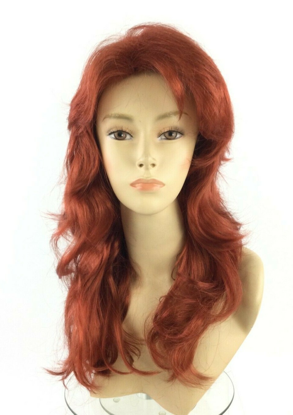STUDIO WIGS – Deluxe Wavy Natural Fashion Wig by New Look Wigs – Rose #H.Red