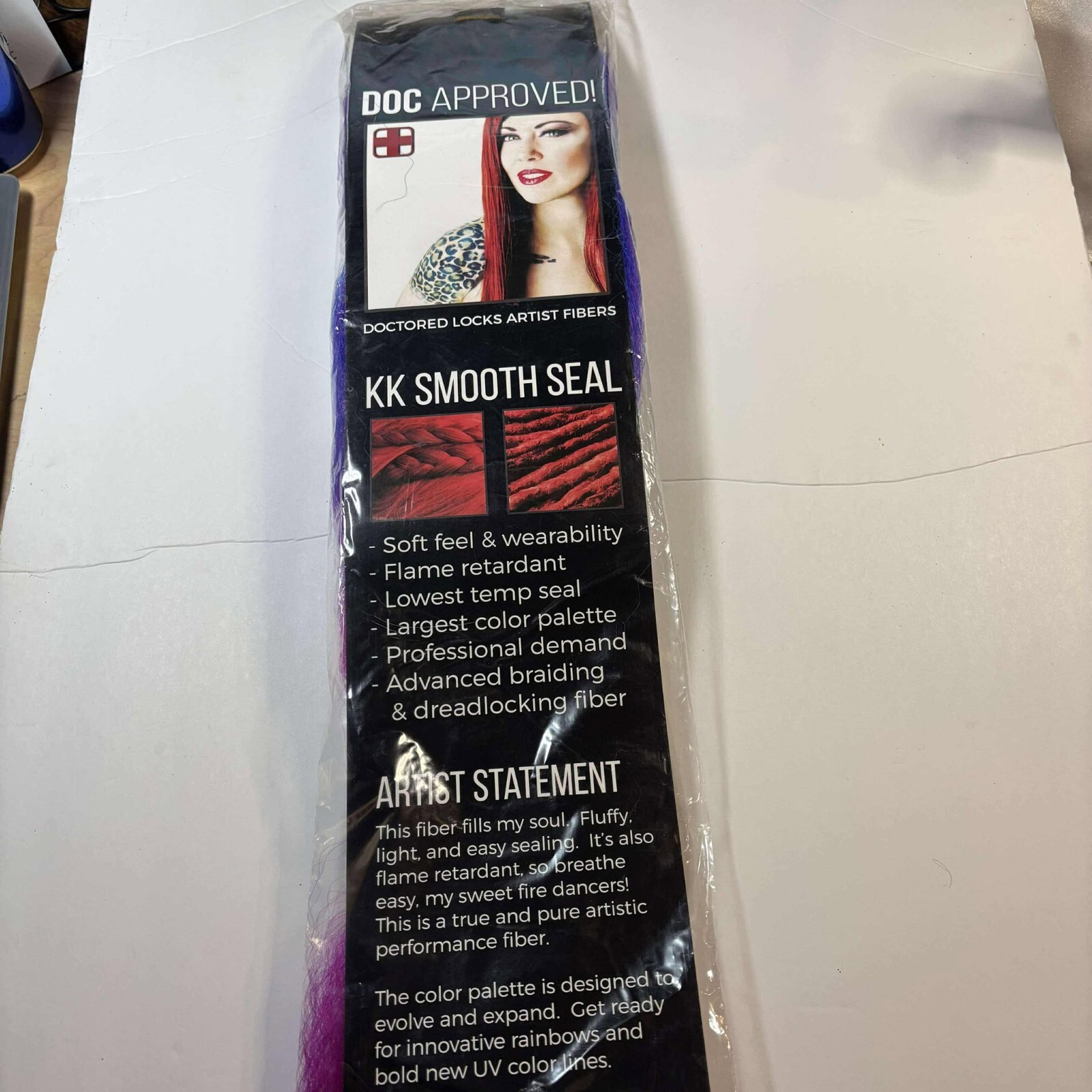 Doctored Locks KK Smooth Seal Color NEBULA COLOR MELT Hair Braiding Dreadlocks