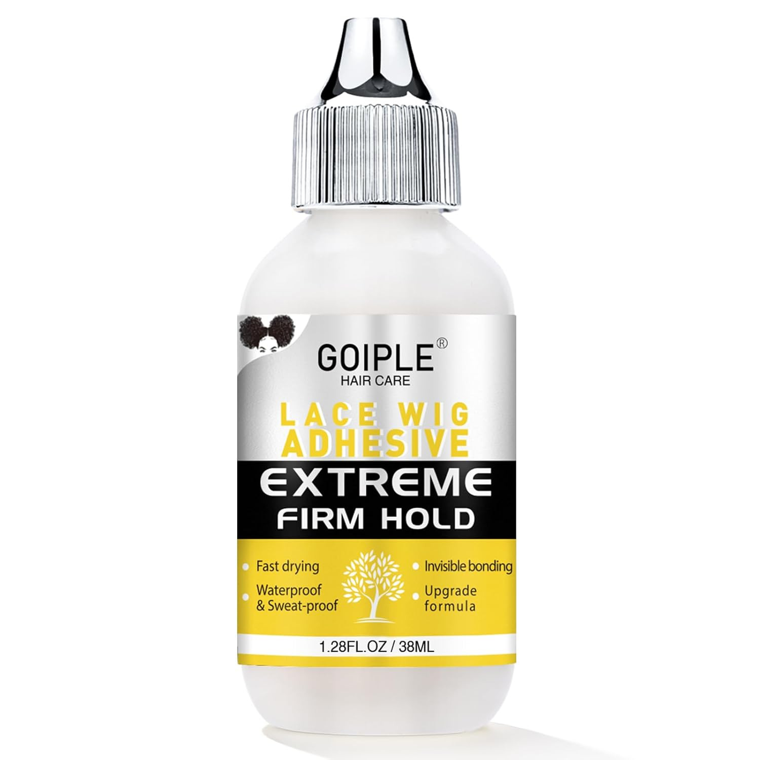 Goiple Wig Glue for Lace Front Wigs, Waterproof Lace Front Wig Glue for Wigs, St