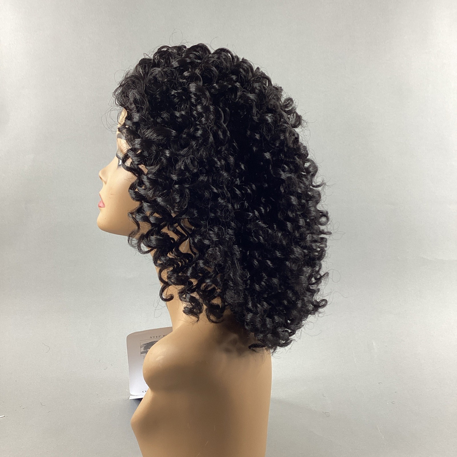 Doris Short Curly #2 Darkest Brown Synthetic Quick Weave Wig
