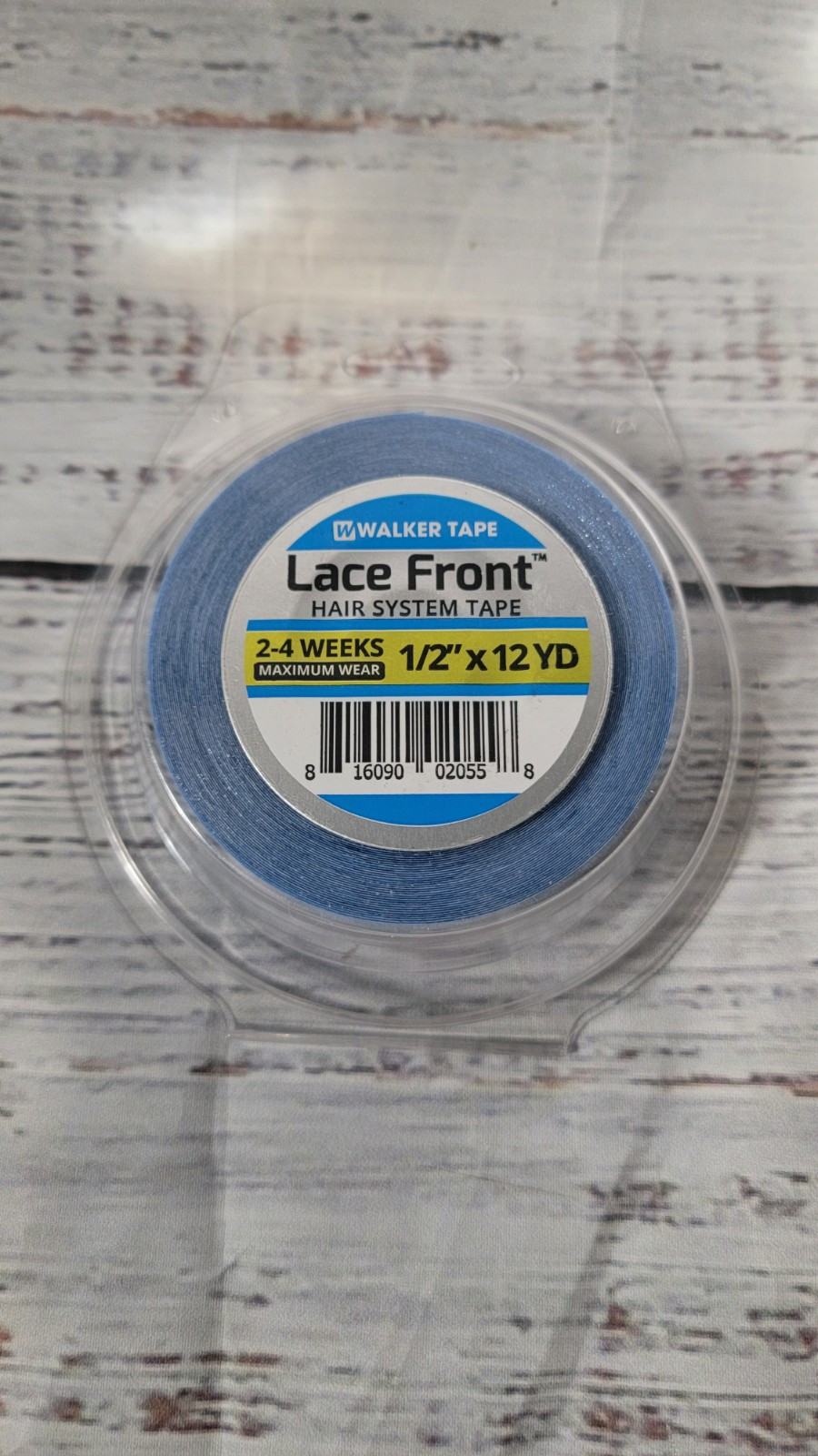 Walker Tape Lace Front 1/2 inch x 12 yards