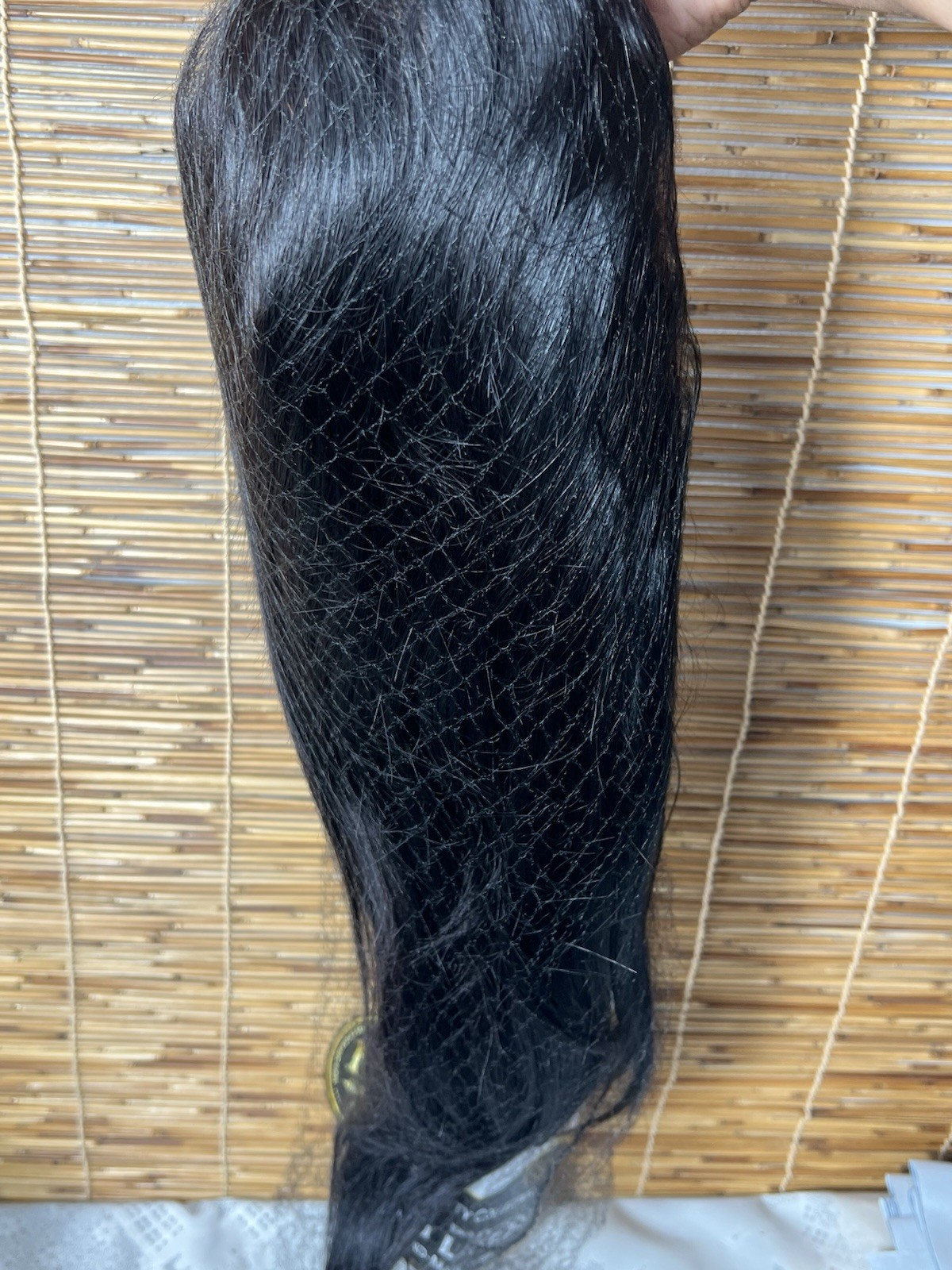 Ebin New York 18″ Brazilian Silky 360 Full Lace Wig 100% Virgin Human Black Natu