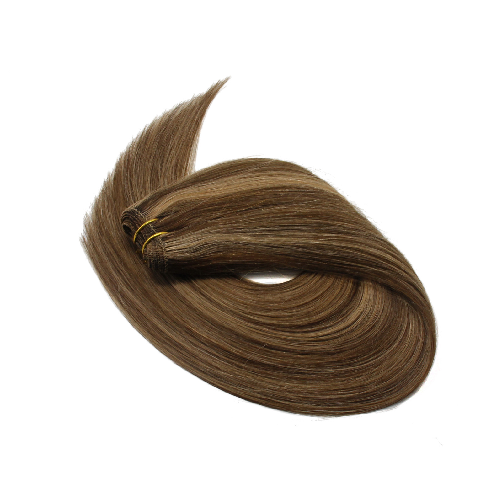 Sew In Weave Weft Human Hair Extensions Real Remy Russian Thick Hair Full Head