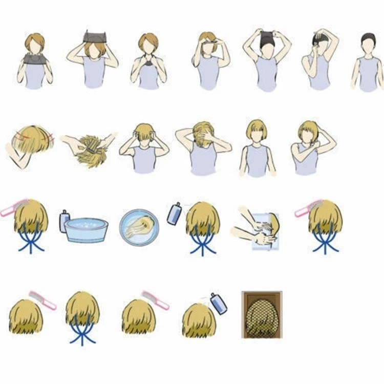 Description: Package Include: 1× Full wig 1.high temperature fiber wig, heat r