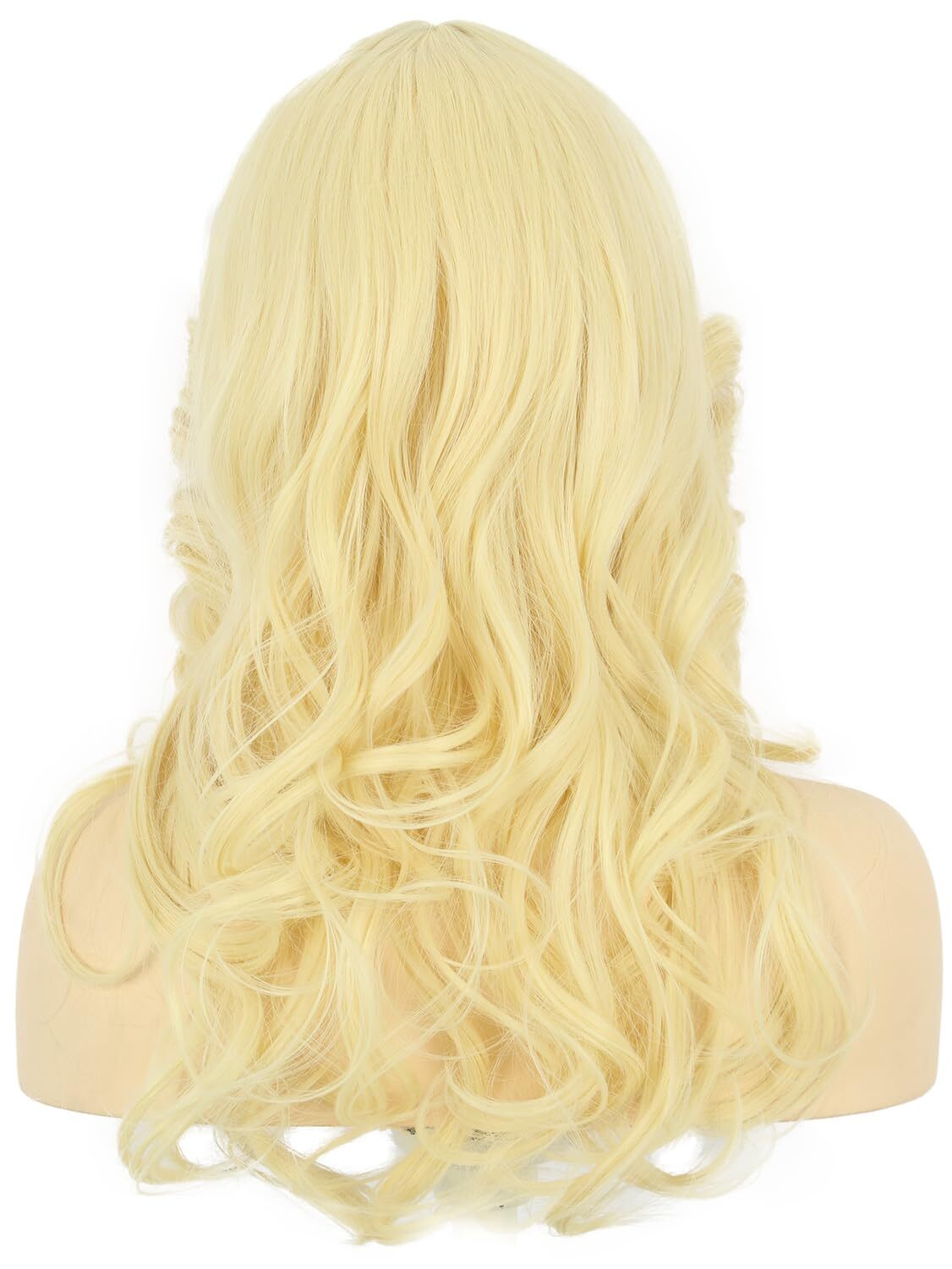 Women 70s Feathered Wig Long Light Blonde Wave Disco Wig Vintage Costume Wig …