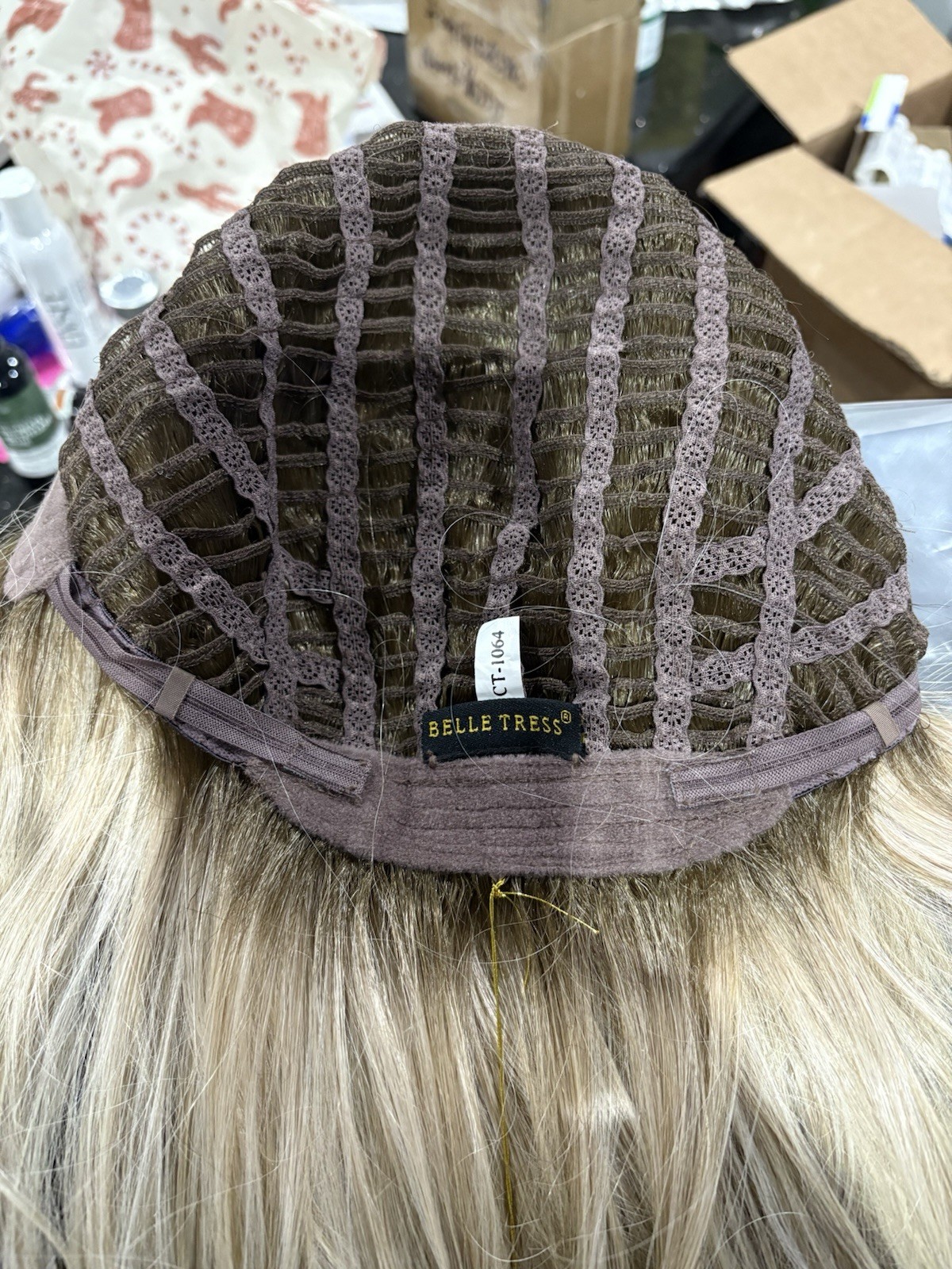LISBON Wig by BelleTress, Crushed AlmoExt Lace Front, Mono Part BELLE TRESS, NEW