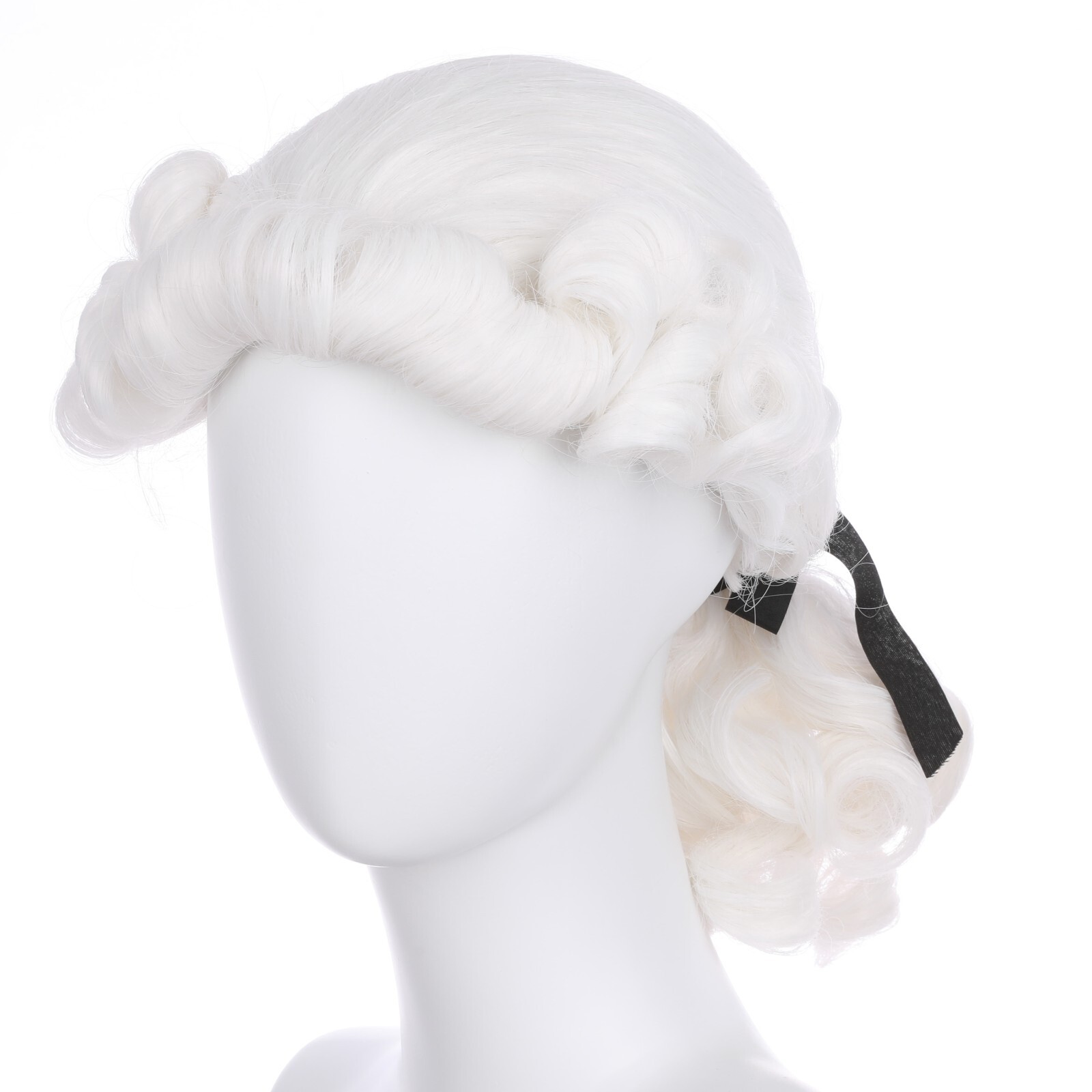 Onedor Kid’s Long Curly Colonial Judge Cosplay Wigs (george washington wig)