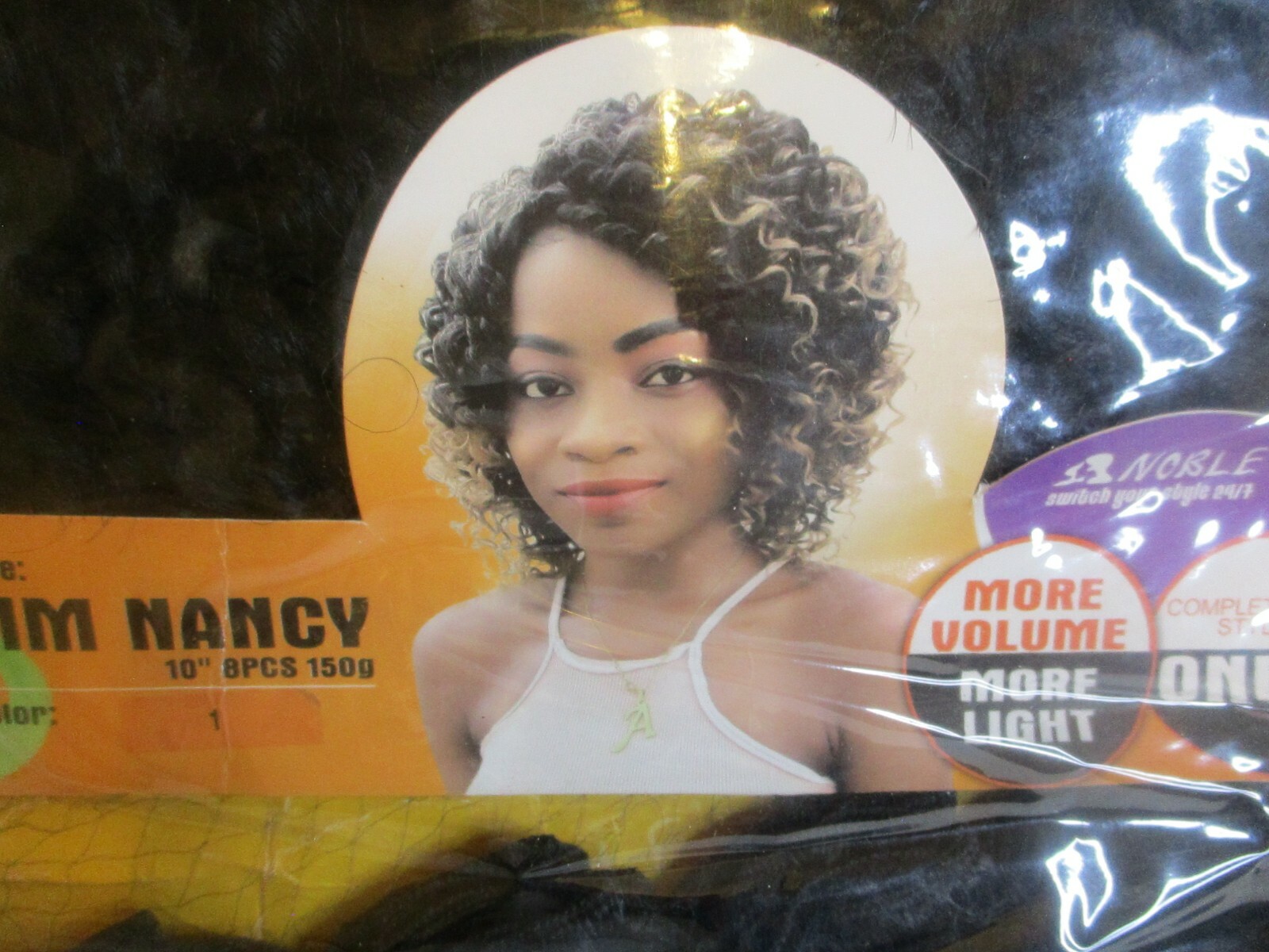 Noble “MM Nancy” Synthetic Hair Weave 10” 8 pieces