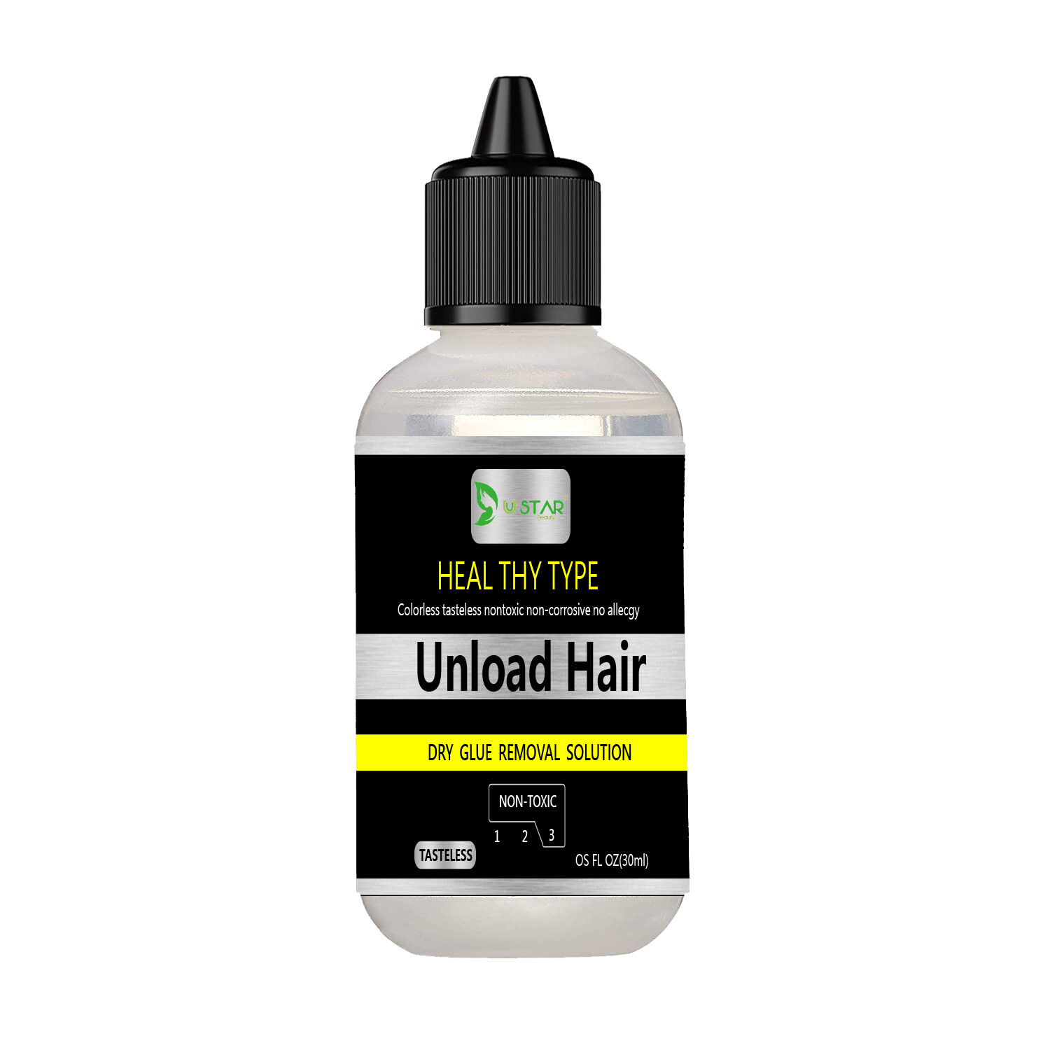 Lace Wig Adhesive 1.3 oz Glue and Glue Remoevr 1.0 oz for Hair Replacement Wig