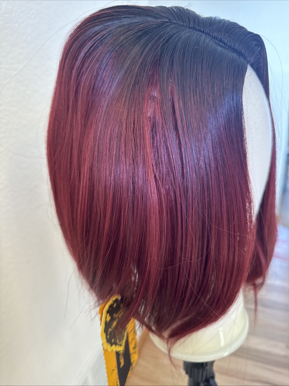 Aisi Lace Straigh Cut Auburn/pink Lace Front Wig Standard 118/39a 12”72